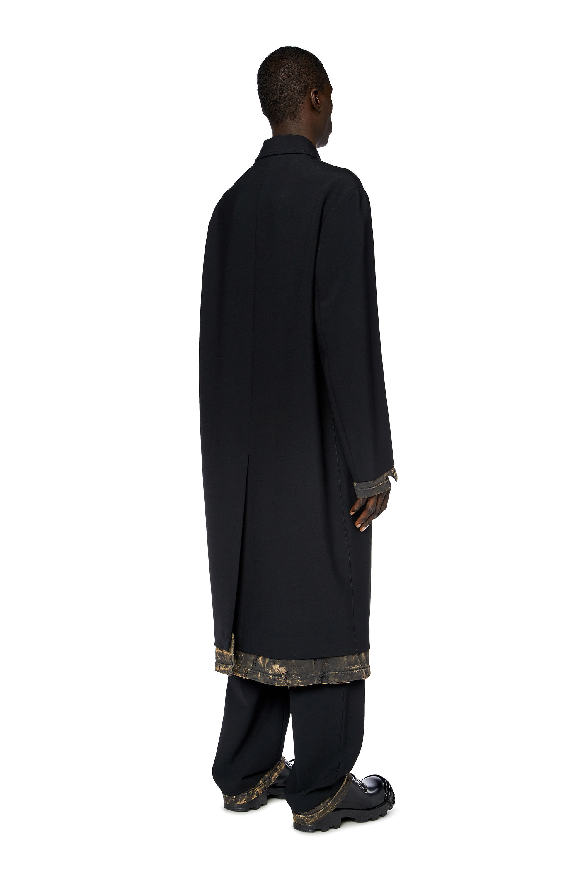 Diesel wool coat discount