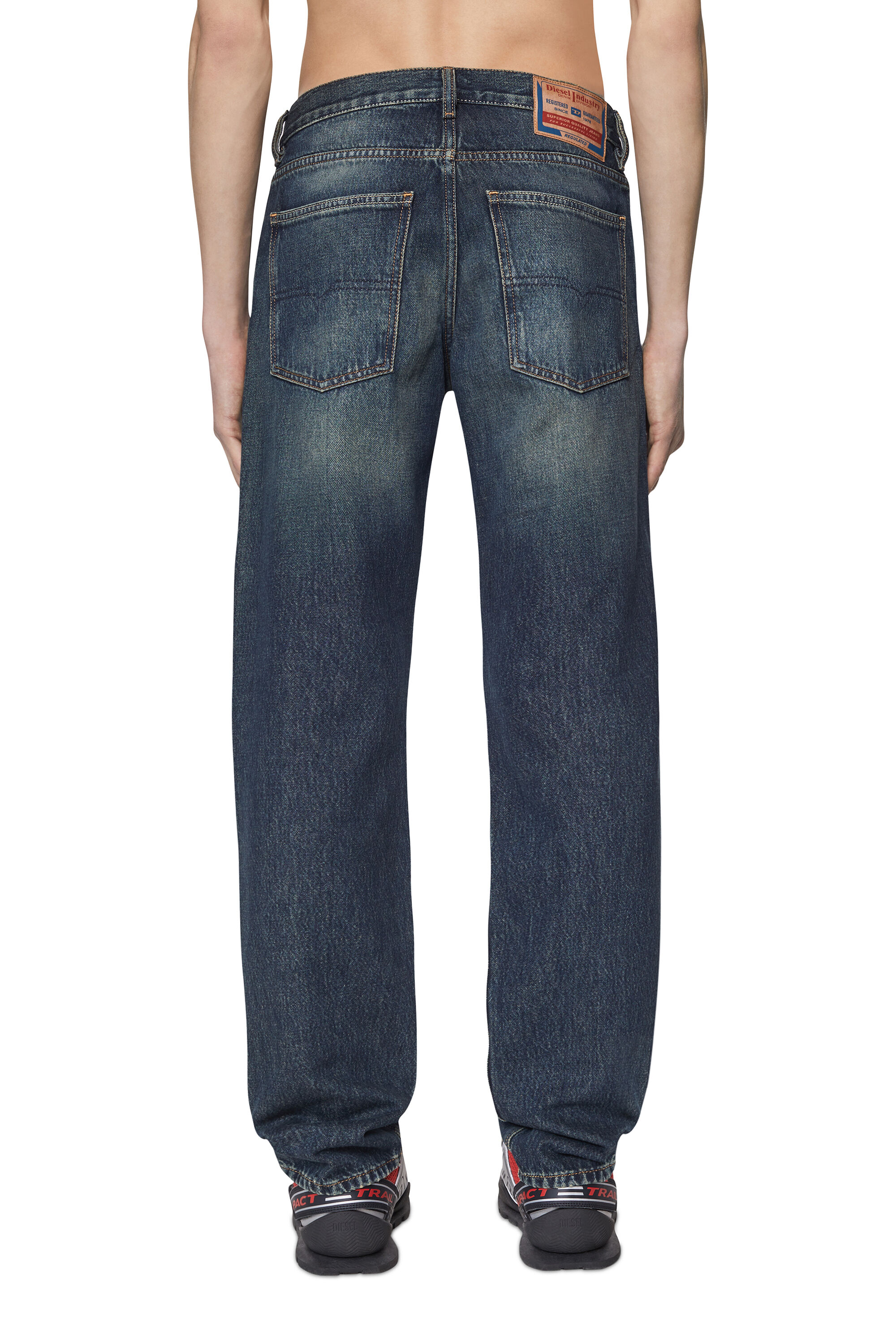 Diesel - 2010 09C04 Straight Jeans, Azul Oscuro - Image 4