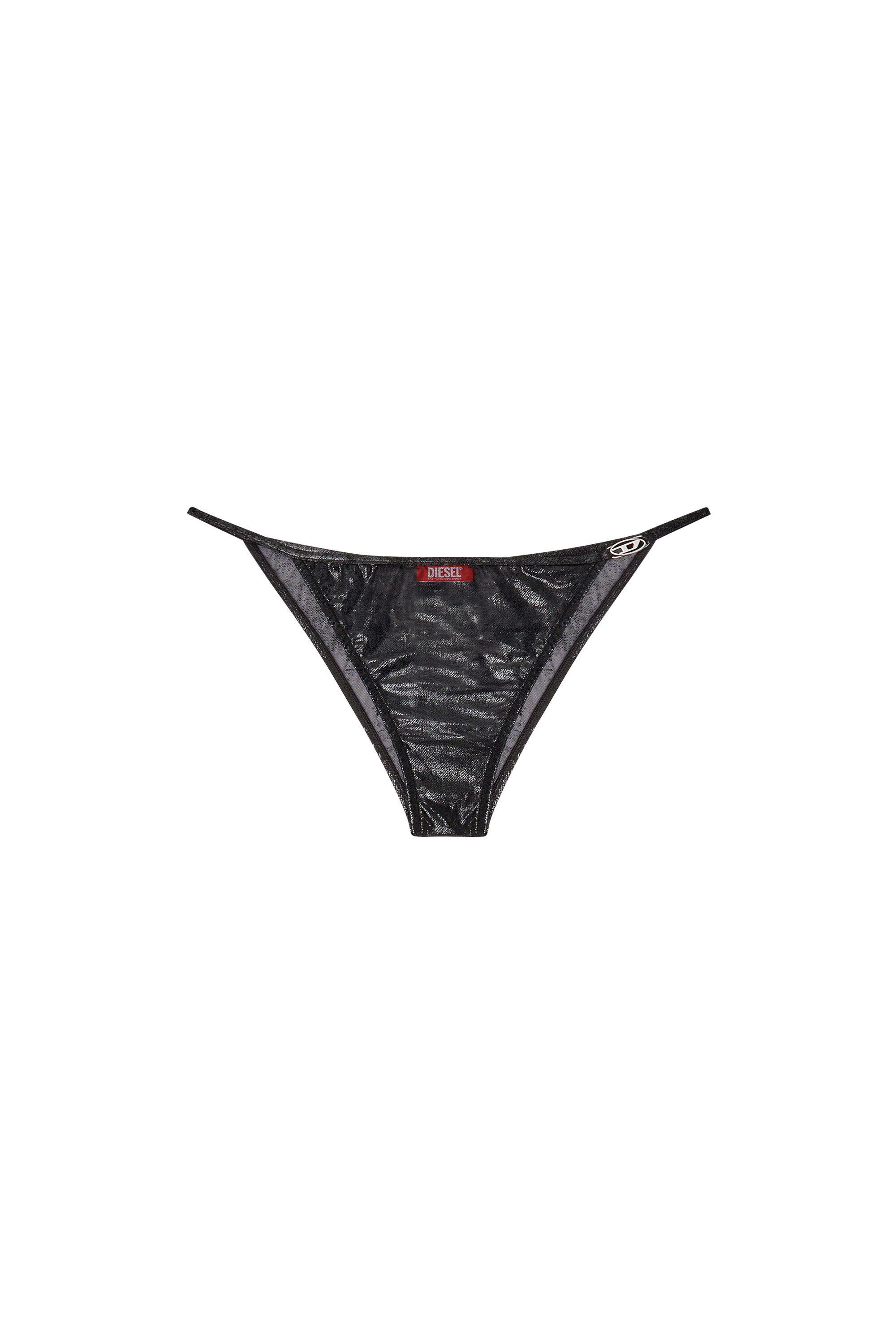 Diesel - PUNCHY-GFT, Bragas de nailon con logotipo Mujer in Negro - 4