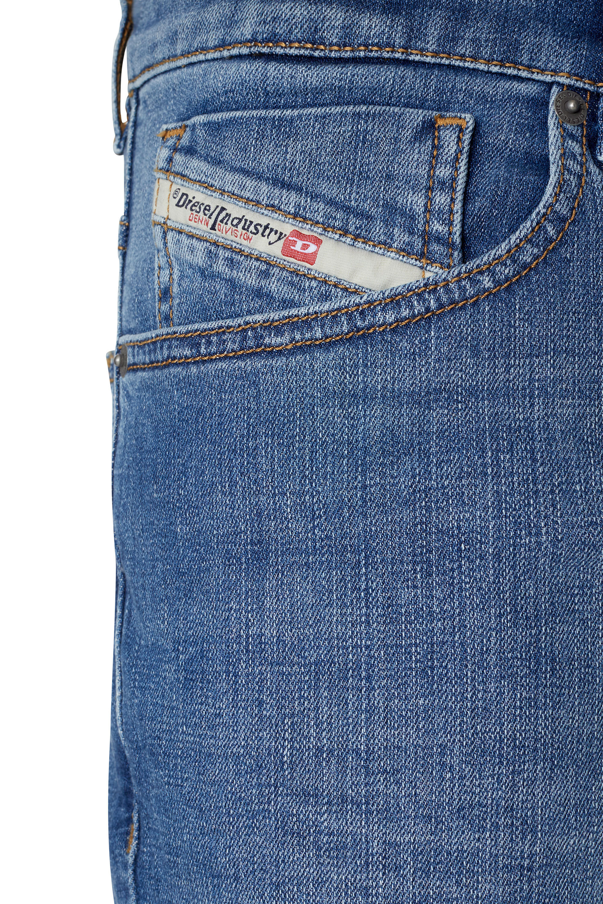 Diesel - 2005 D-Fining 09D47 Tapered Jeans, Azul medio - Image 6