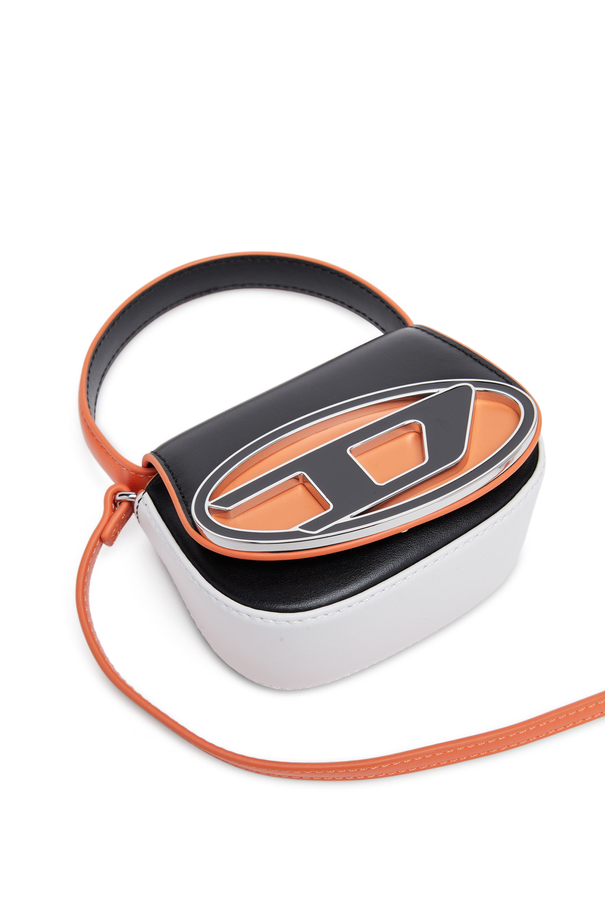 Diesel - 1DR XS, 1DR XS - Minibolso icónico en bloques de color en napa Mujer in Multicolor - 5