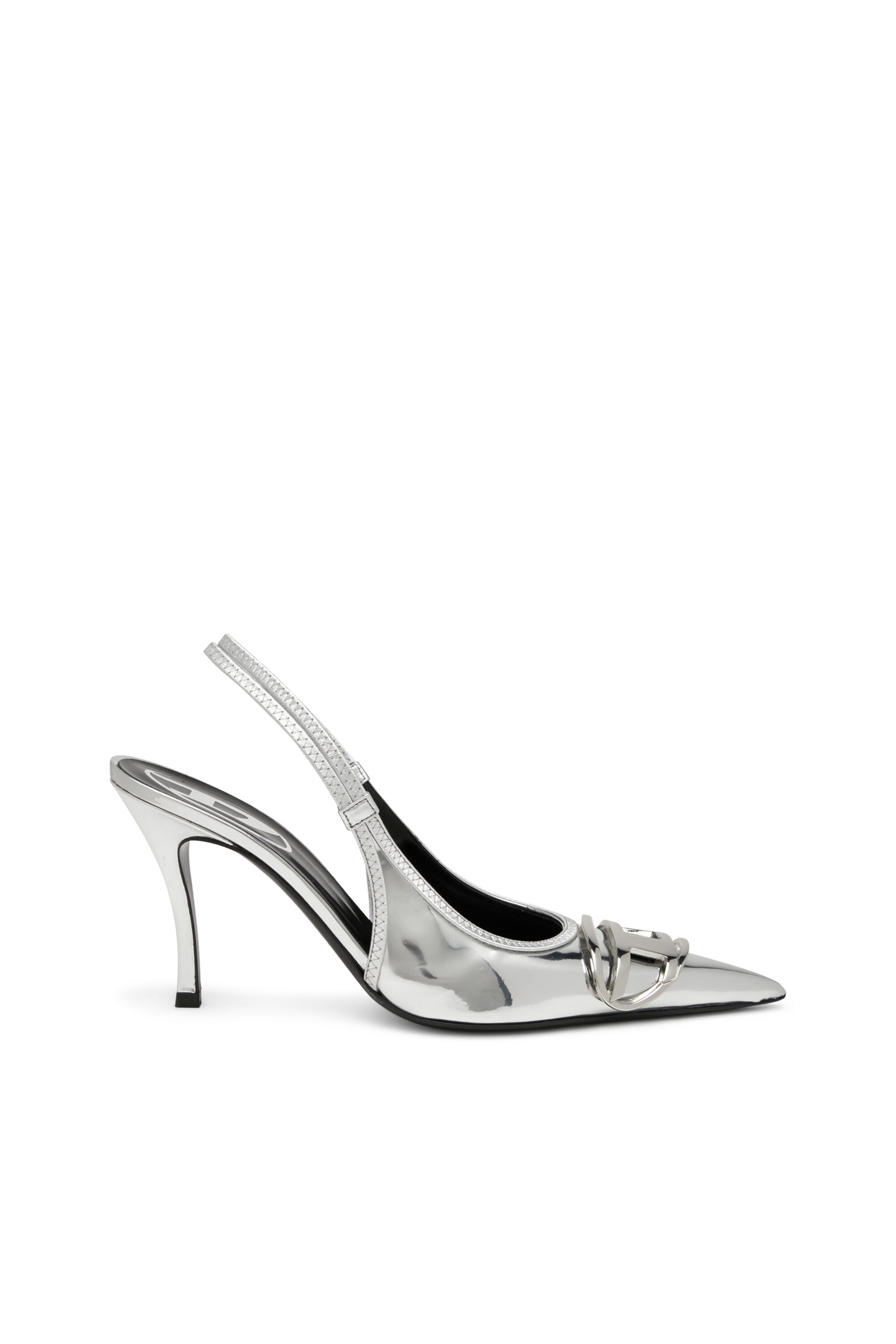 Silver pumps womens sale