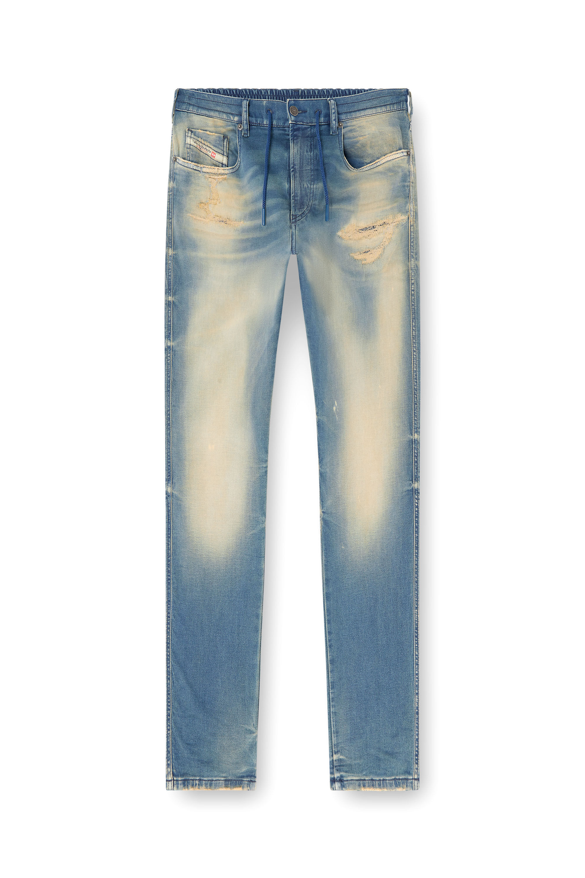 Diesel - Man's Slim 2060 D-Strukt Joggjeans® 068PP, Medium blue - 2