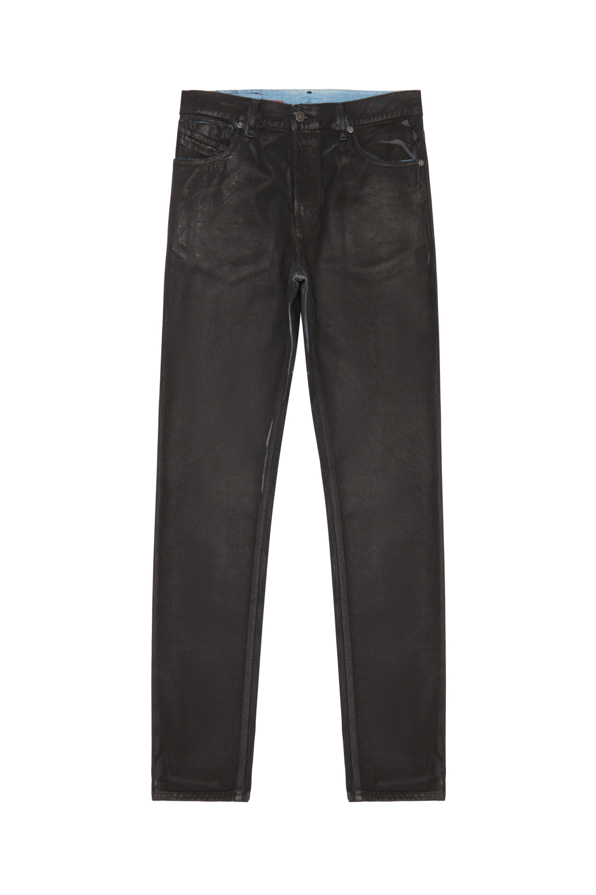 Diesel - 1995 09C85 Straight Jeans, Negro/Gris oscuro - Image 2