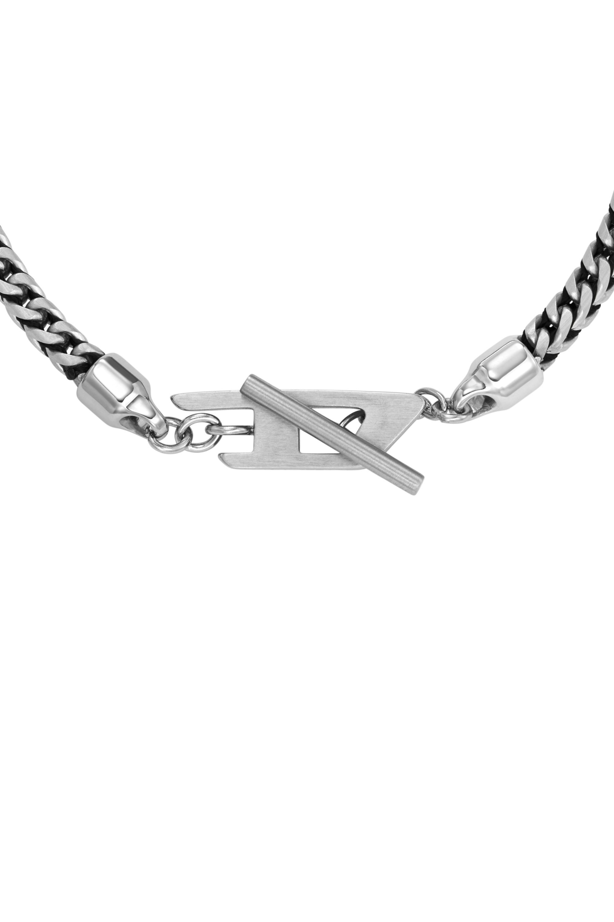 Diesel - DX1551040 JEWEL, Pulsera de cadena de acero inoxidable Unisex in Plateado - 2