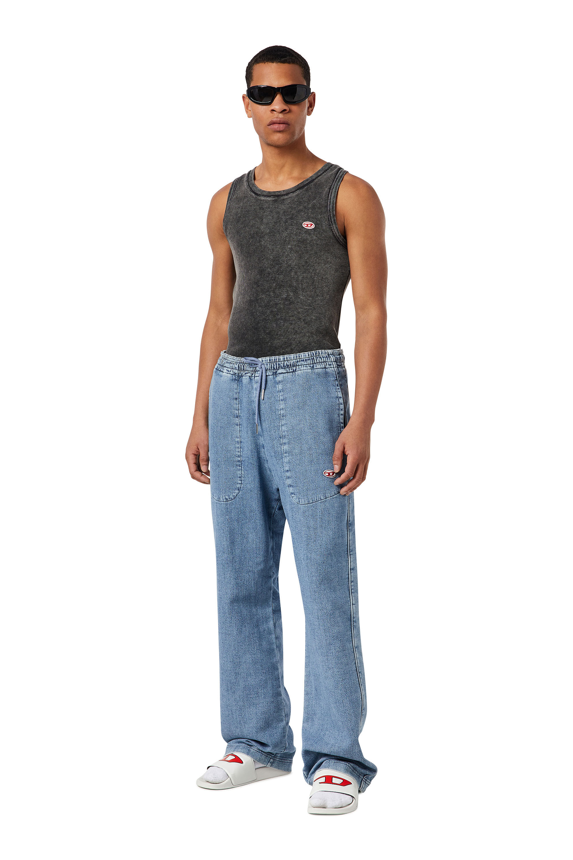 完璧わいふによる Track D-Martians Denim 09D01 Joggjeans® Straight パンツ