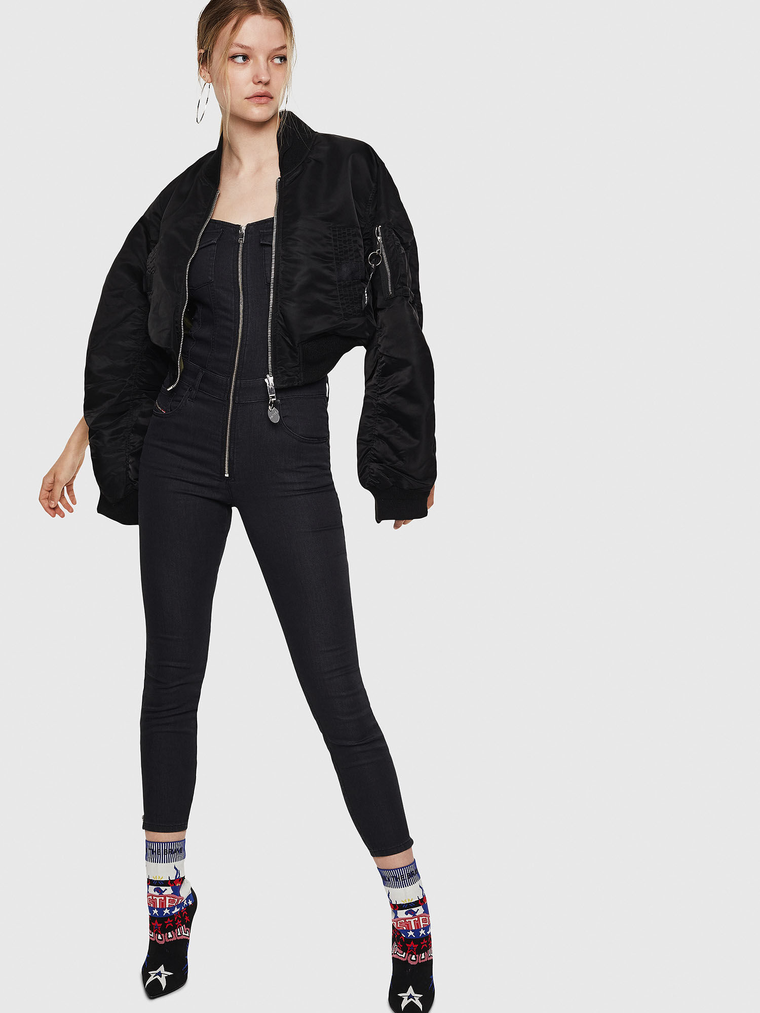 Diesel reversible bomber jacket online