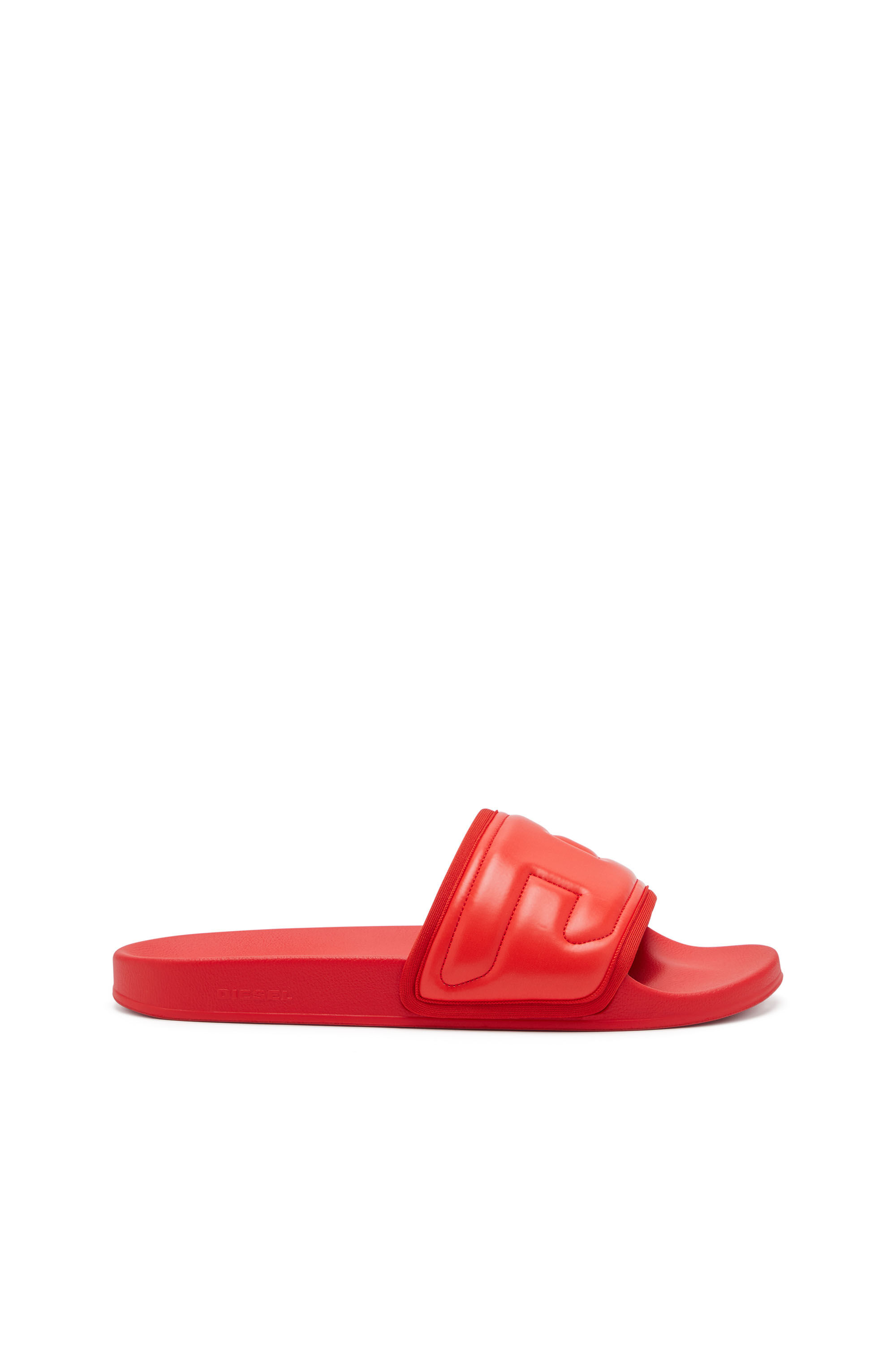 SA-MAYEMI PUF X: Pool slides with puffy D logo | Diesel