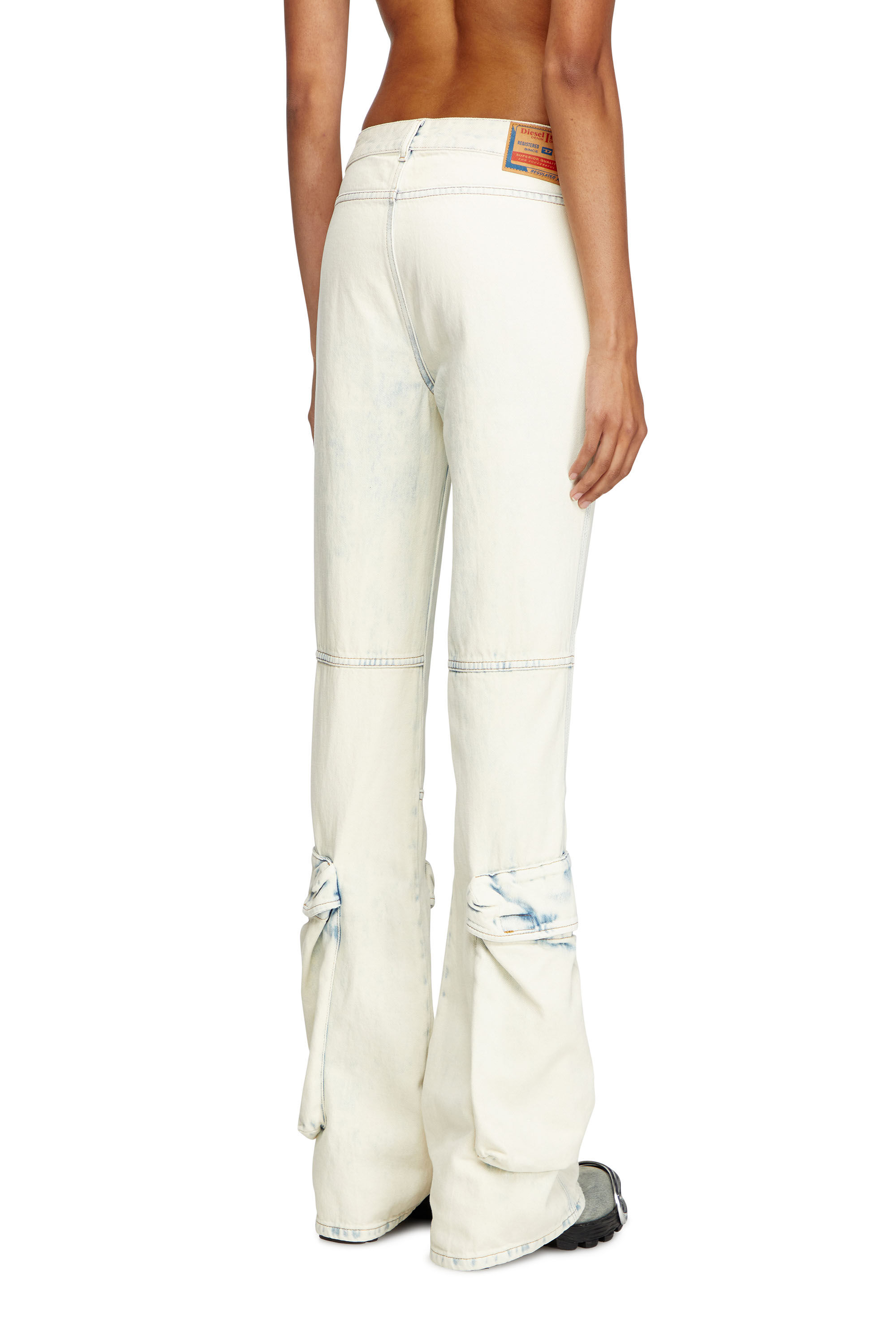 Diesel - Woman's Bootcut Jeans D-Poky 0CBCV, Light Blue - 5