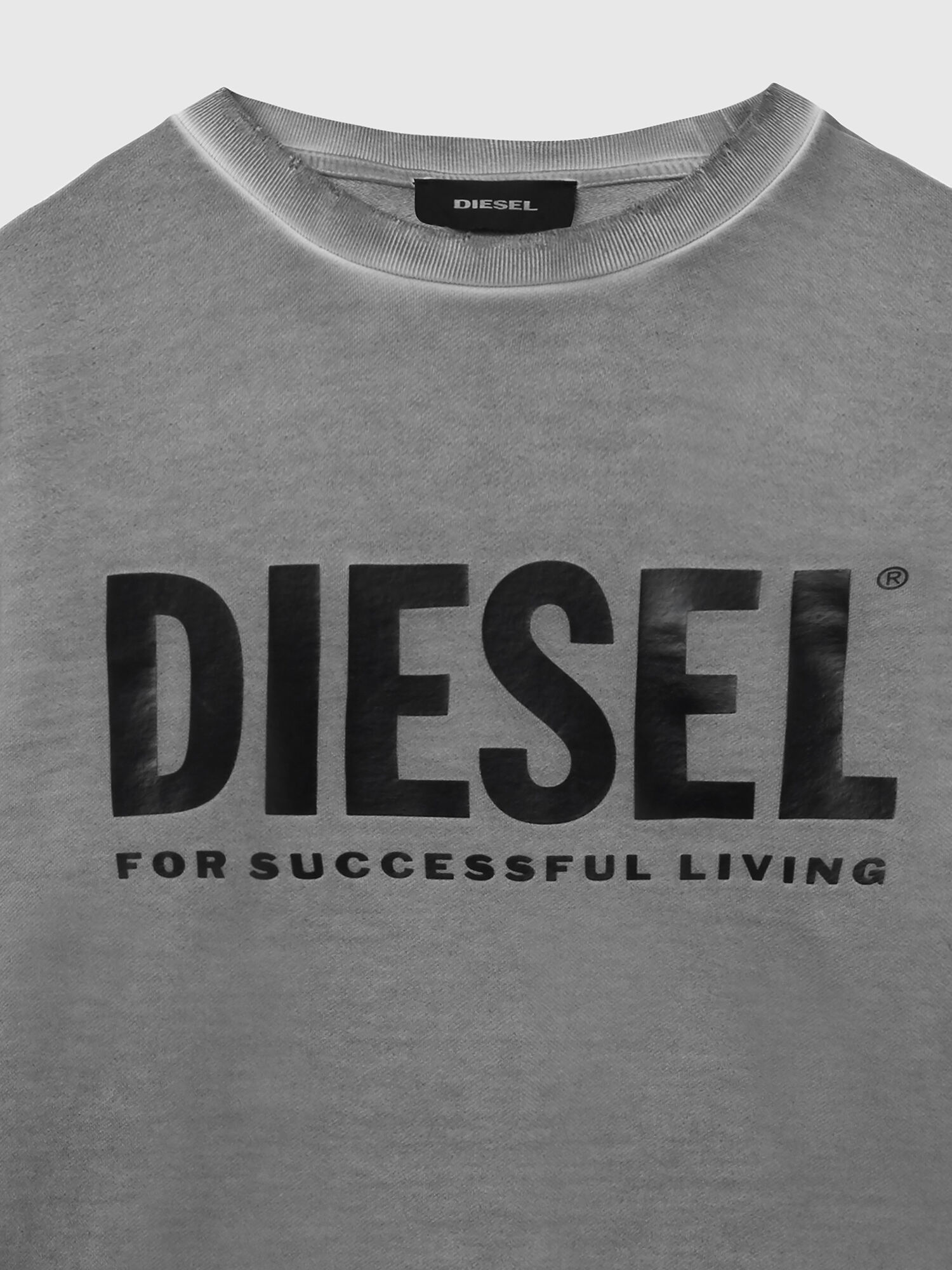 Diesel - S-GIR-DIVISION-LOGO, Gris oscuro - Image 3