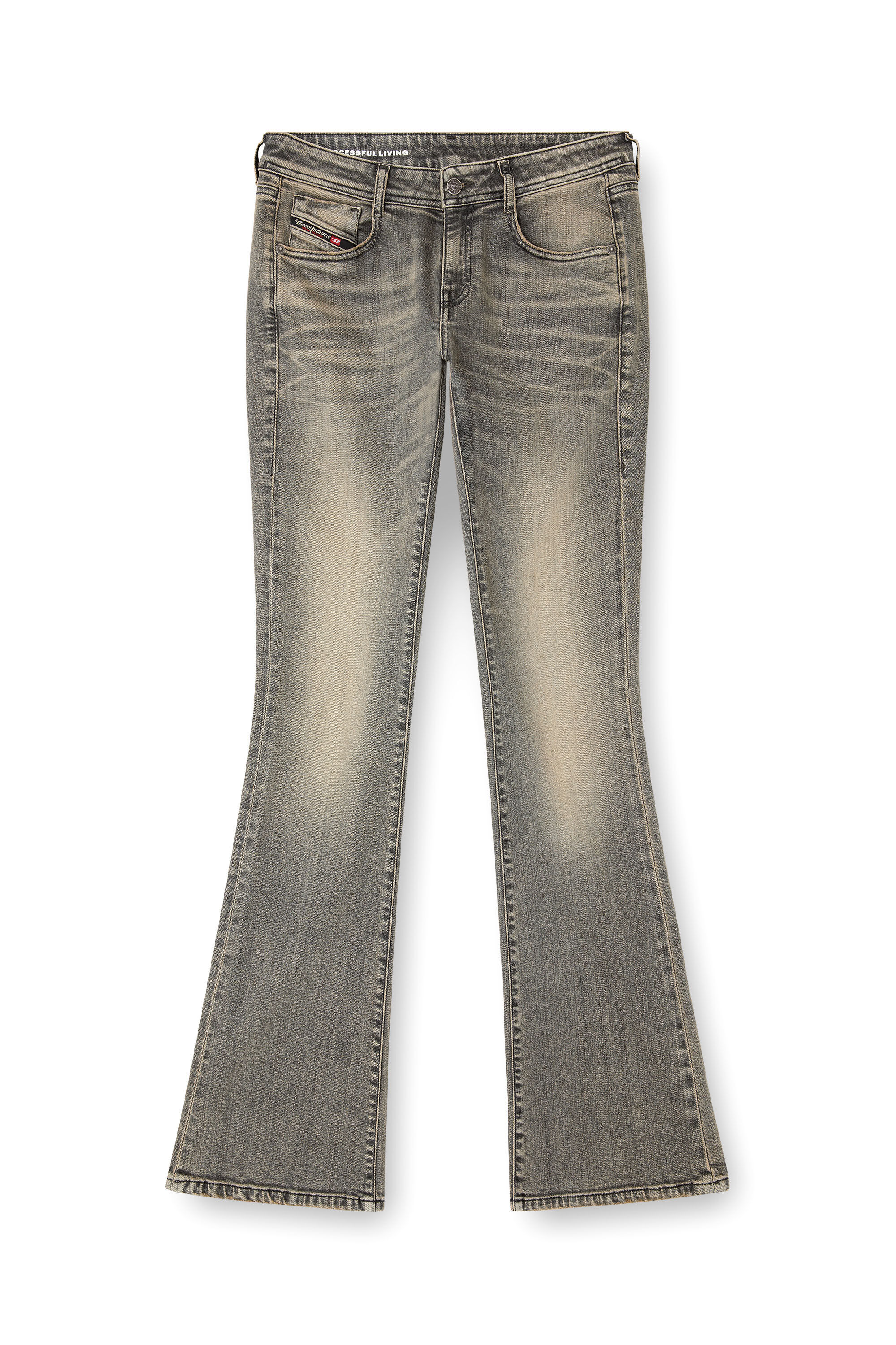 Diesel - Bootcut Jeans 1969 D-Ebbey 09L99 Mujer, Gris - 2