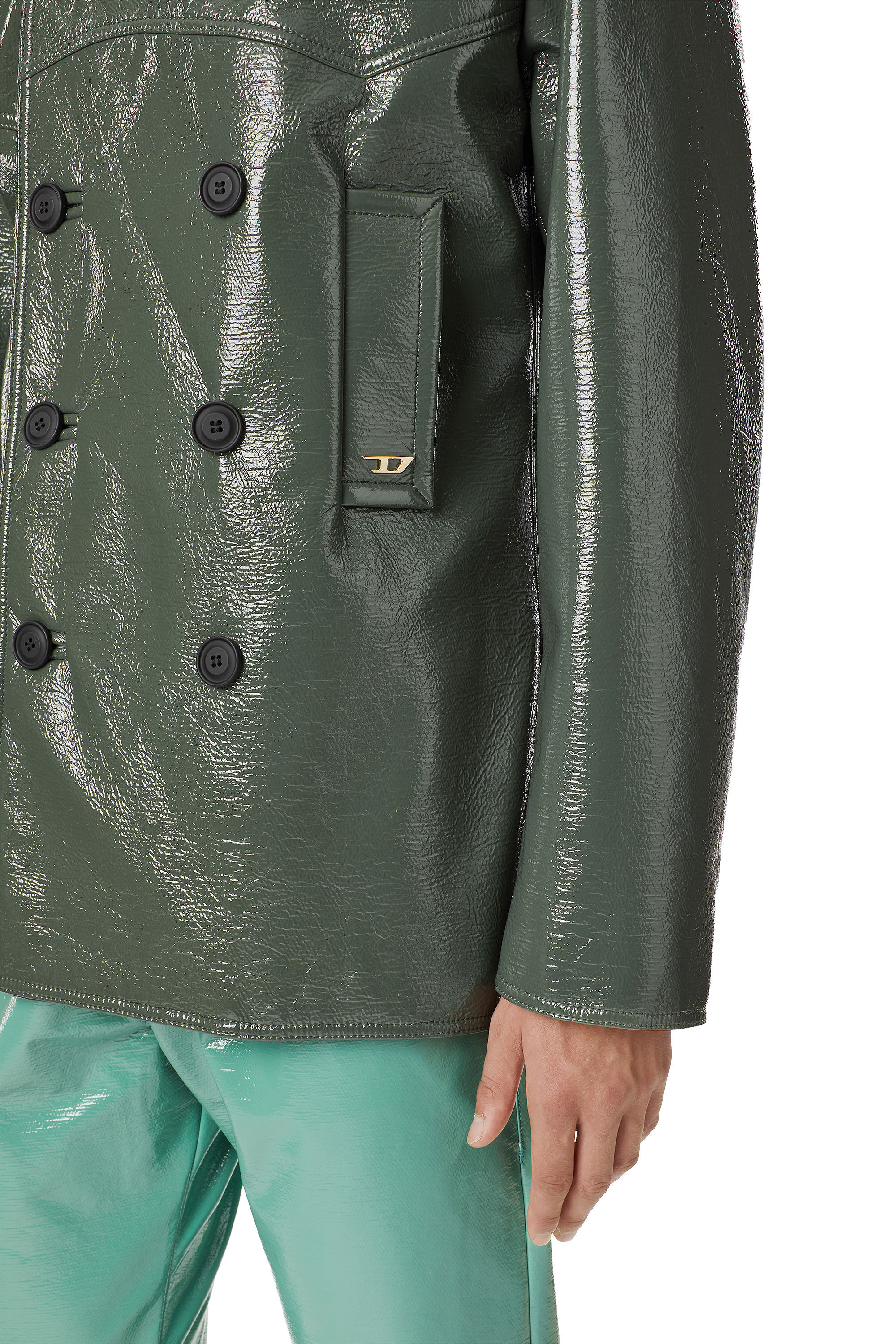 高品質100%新品glamb Raymond leather JKT ll 試着のみ ジャケット・アウター