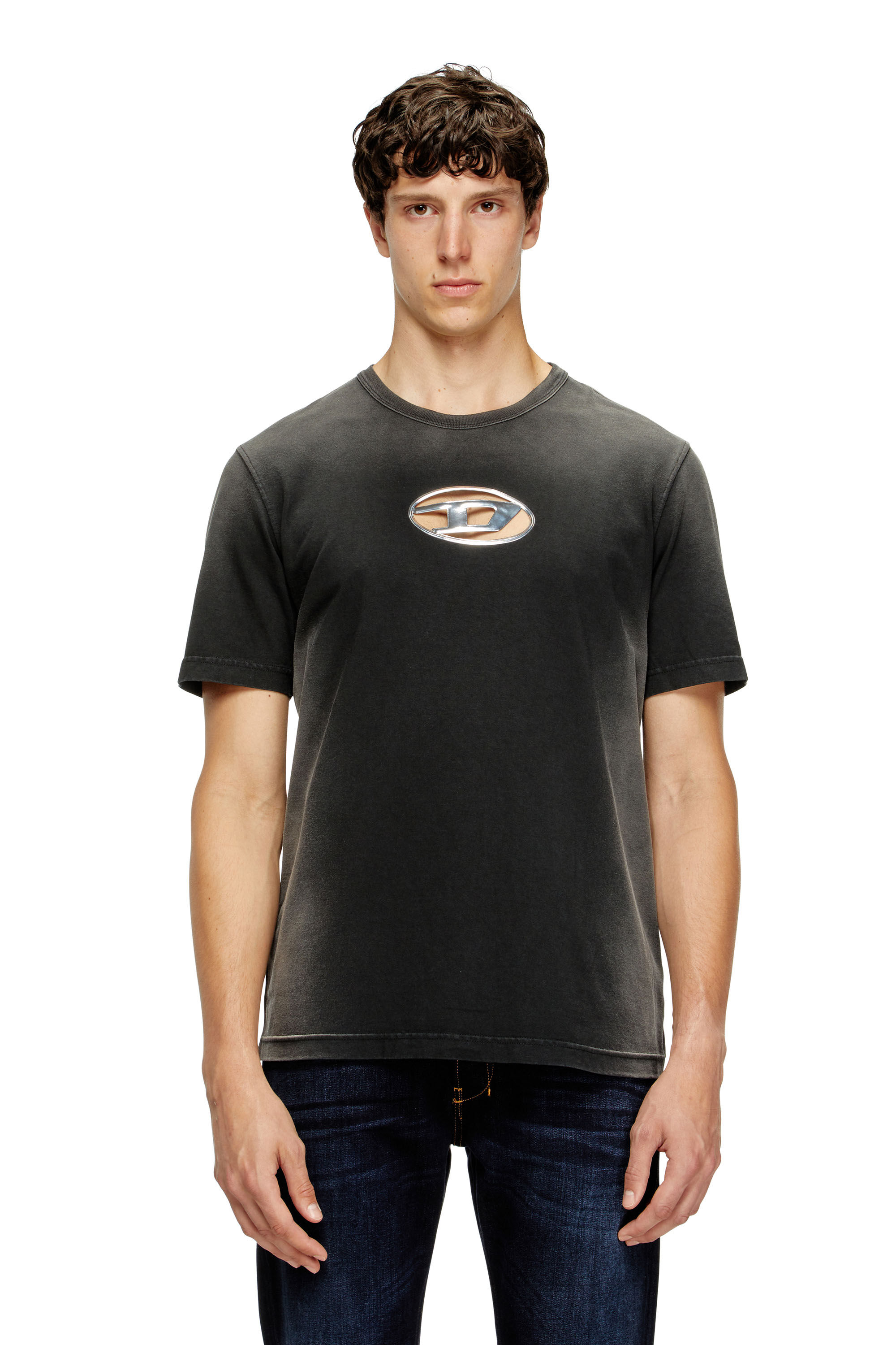 国内買付、すぐ届く【DIESEL】T-Adjust-Q8 Tシャツ (DIESEL/T
