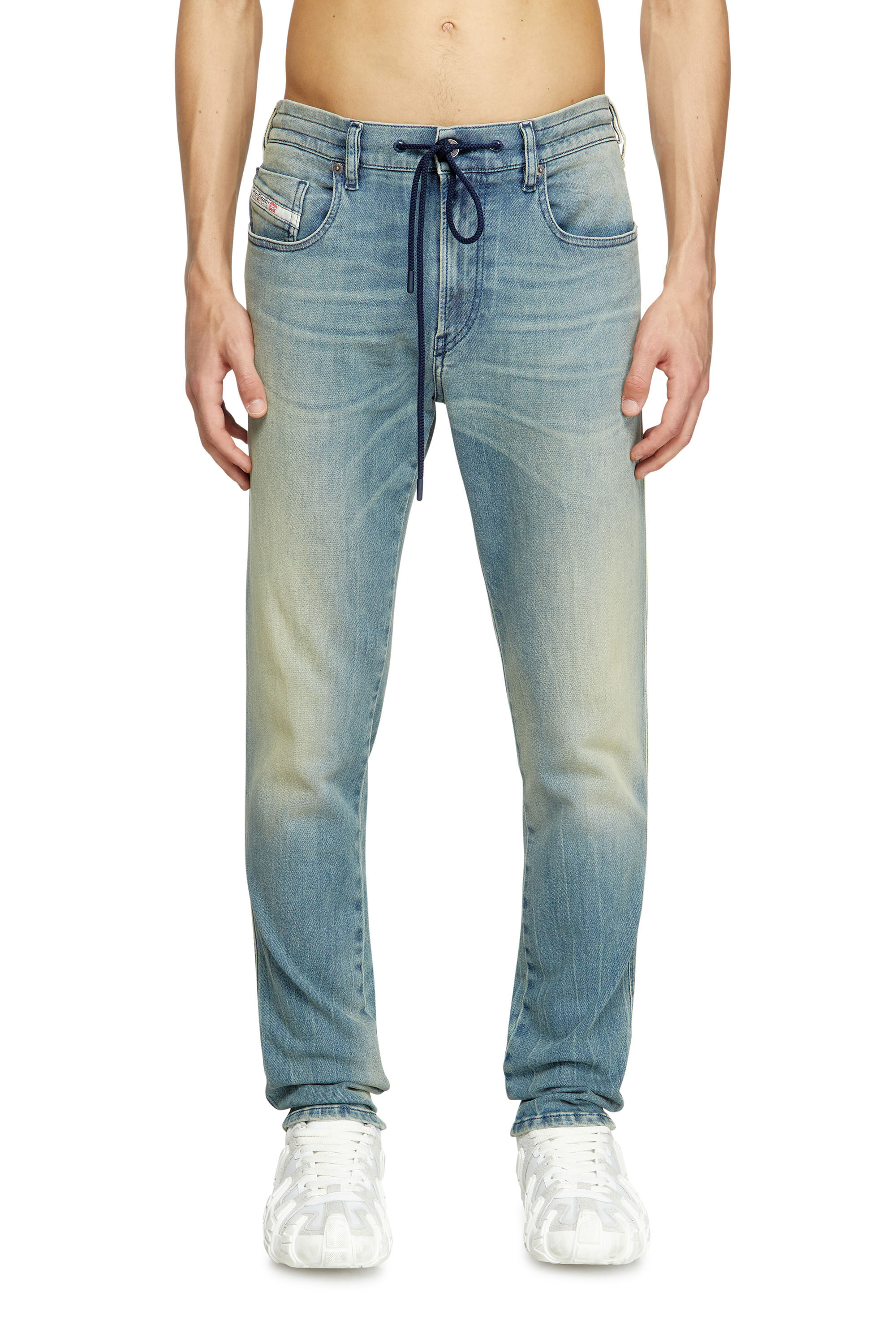 Diesel - Slim 2062 D-Strukt Joggjeans® 09M31 Hombre, Azul Claro - 3