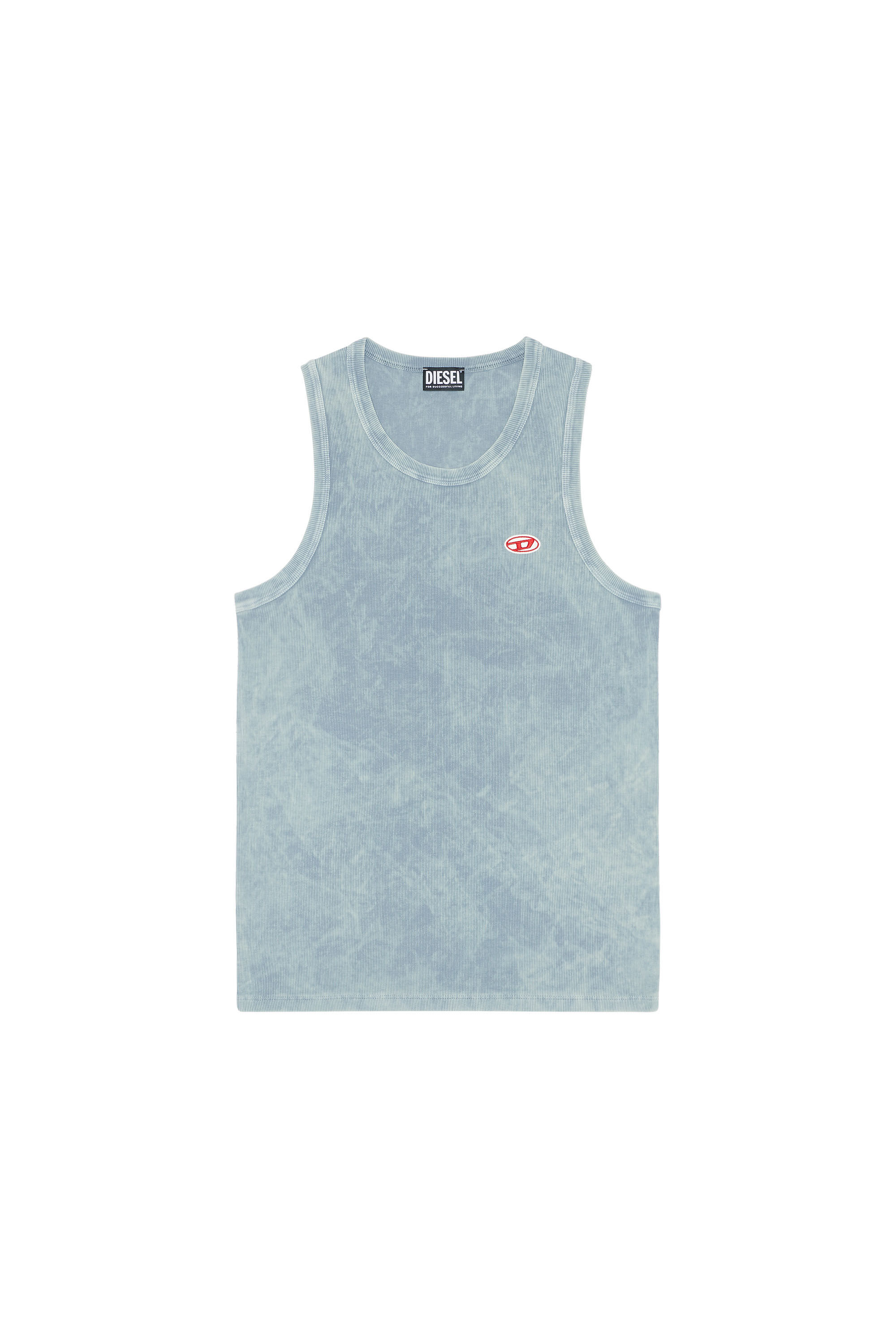 直営店に限定 with top tank Acid-wash Man: T-WISTY-G1 logo Diesel | patch トップス