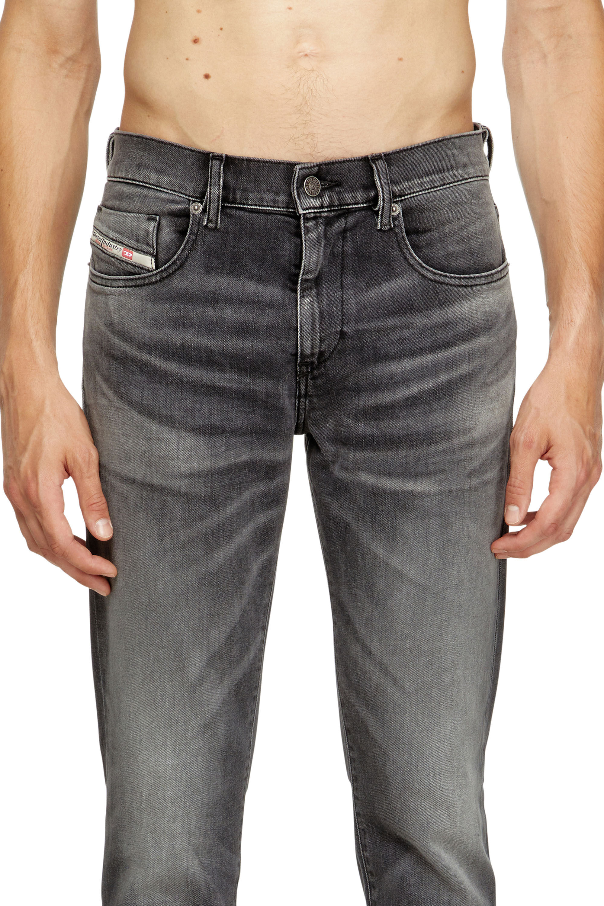 Men's Slim Jeans | Black/Dark grey | Diesel 2019 D-Strukt