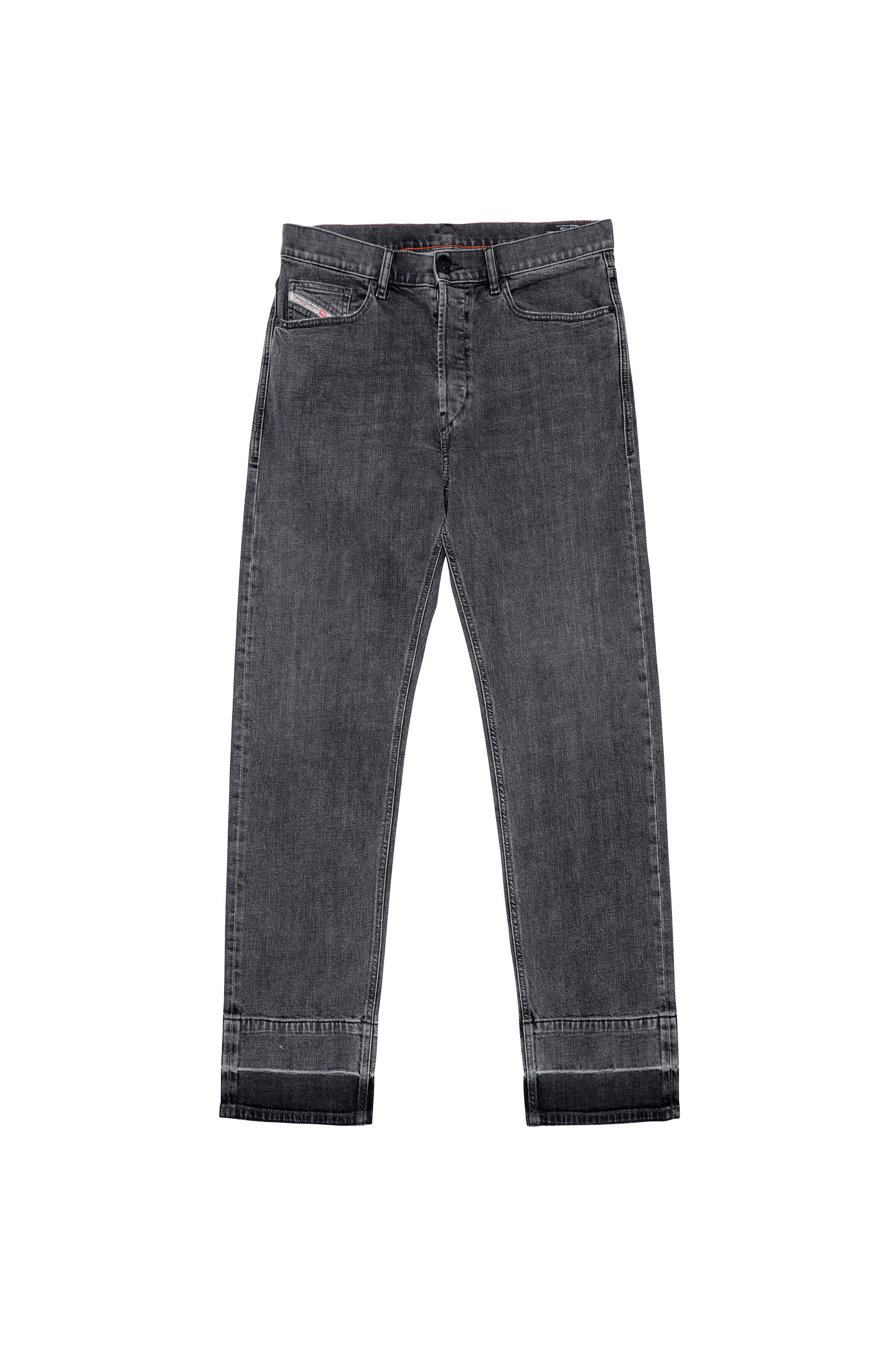 Diesel - D-Macs Straight Jeans 09A23, Black/Dark Grey - Image 2
