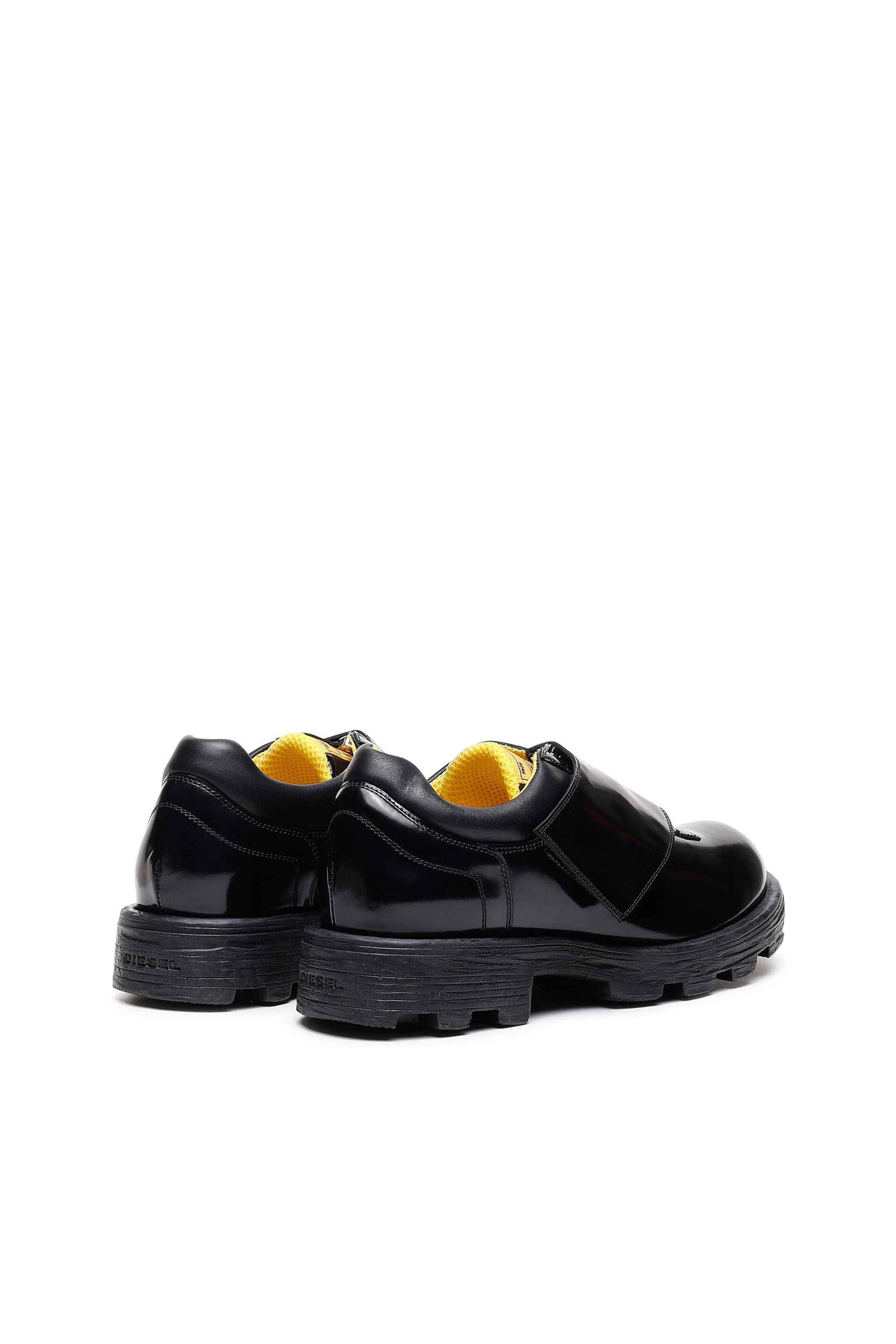 D-HAMMER MS Man: Monk-strap shoes in glossed leather | Diesel D-HAMMER MS Man: Monk-strap shoes in glossed leather | Diesel