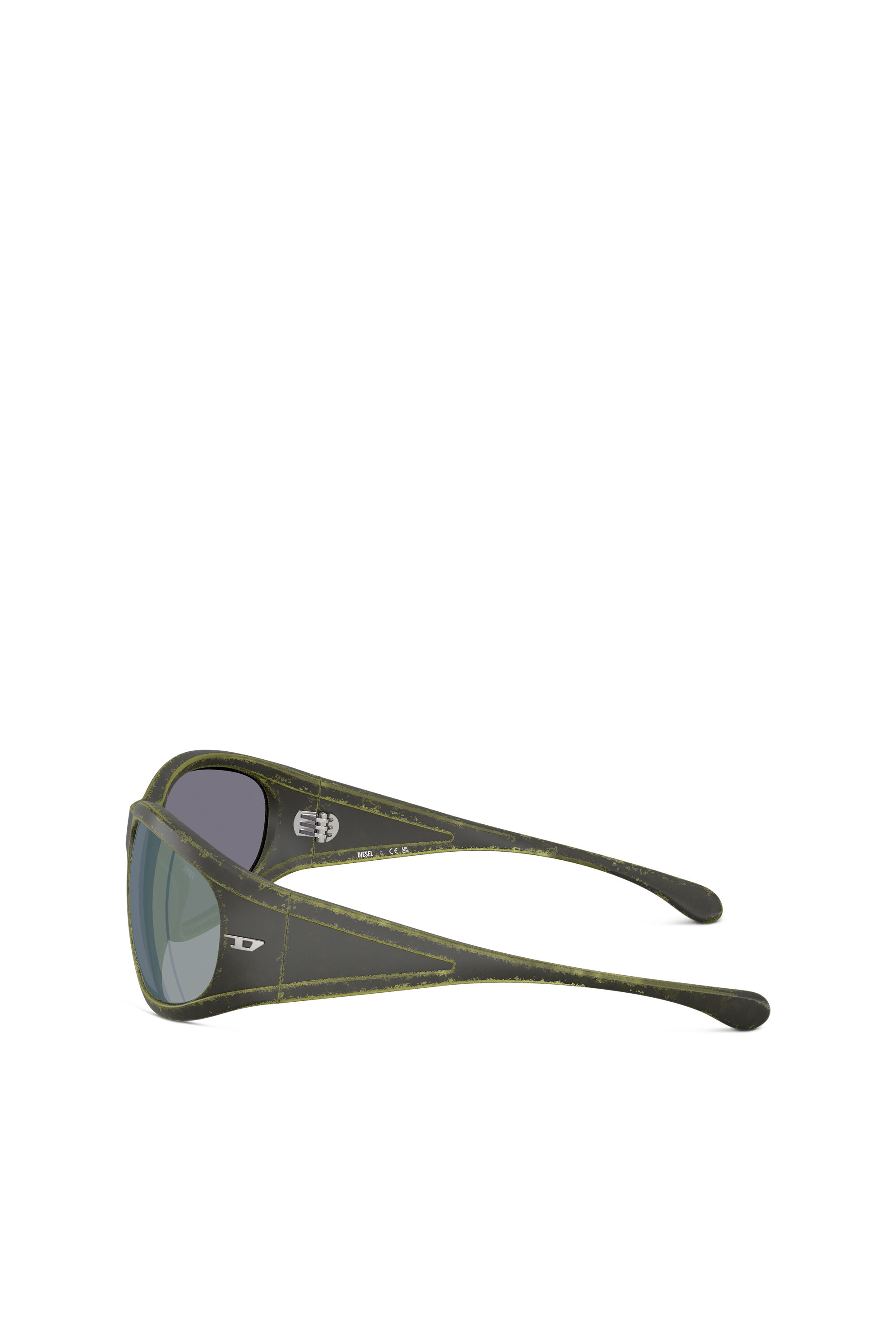 Diesel - 0DL3002, Gafas de sol rectangulares en acetato Unisex in Verde - 2