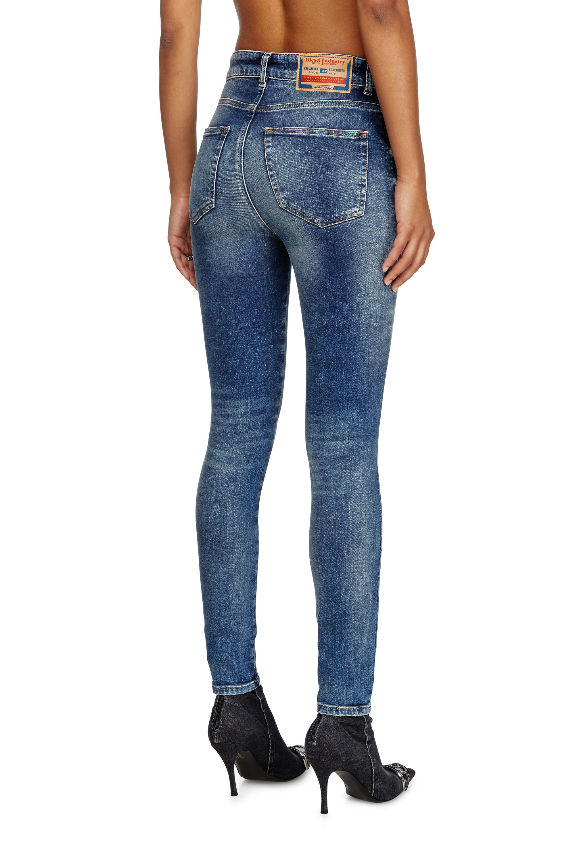 Diesel - Woman's Skinny Jeans 1984 Slandy-High 007Y9, Medium blue - 5