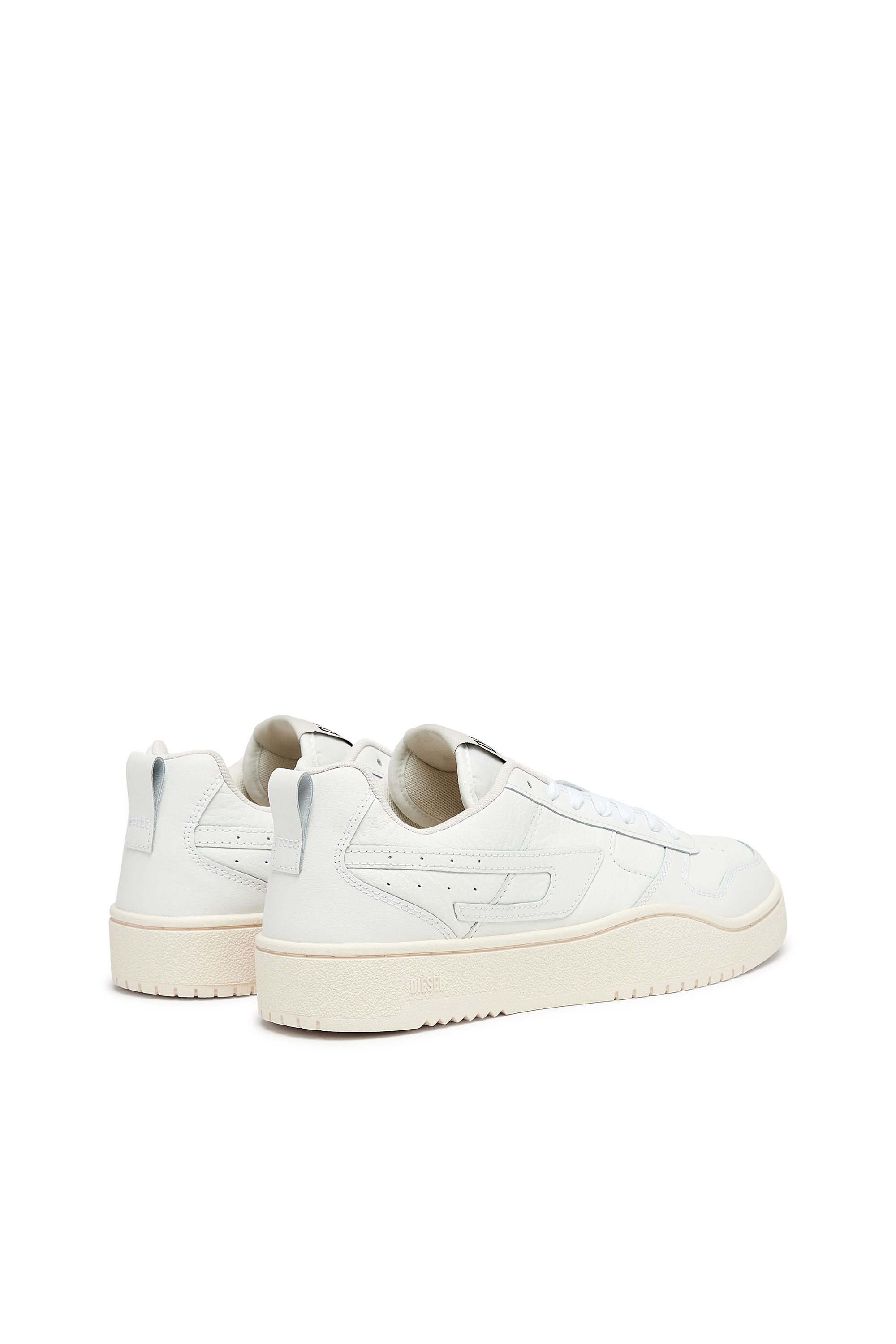 Diesel - S-UKIYO V2 LOW, Man's S-Ukiyo V2 Low - Low-top sneakers with D branding in White - 3