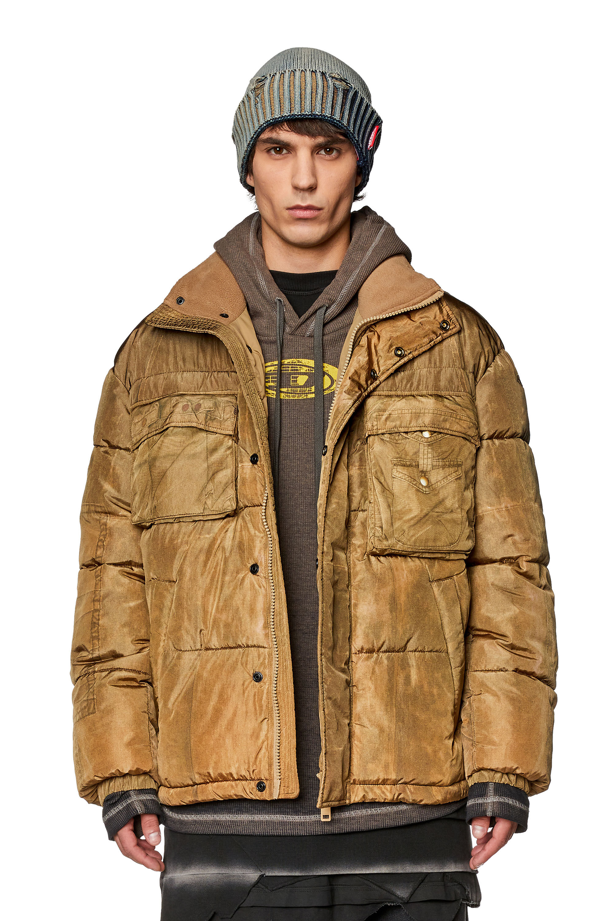 Diesel down jacket men's discount