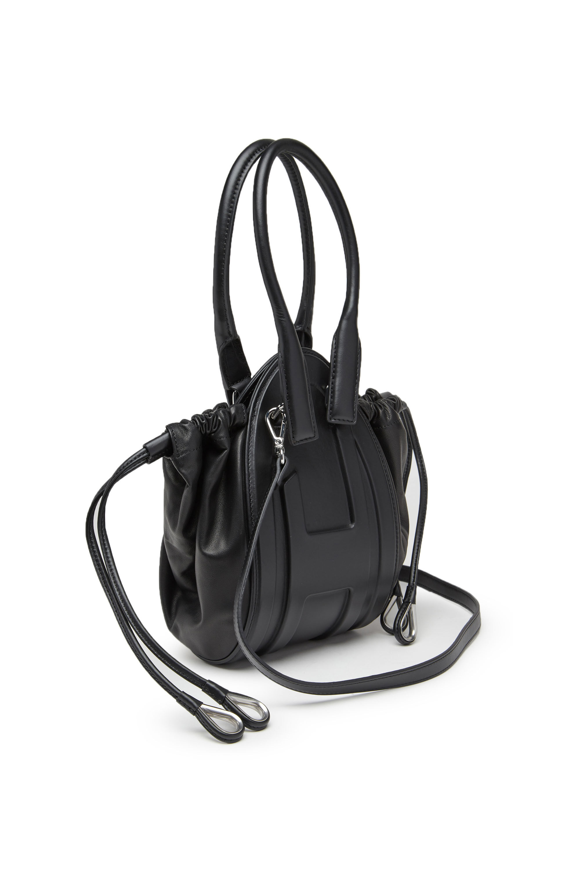 1DR-FOLD XS Woman: Oval logo handbag in nappa leather | Diesel