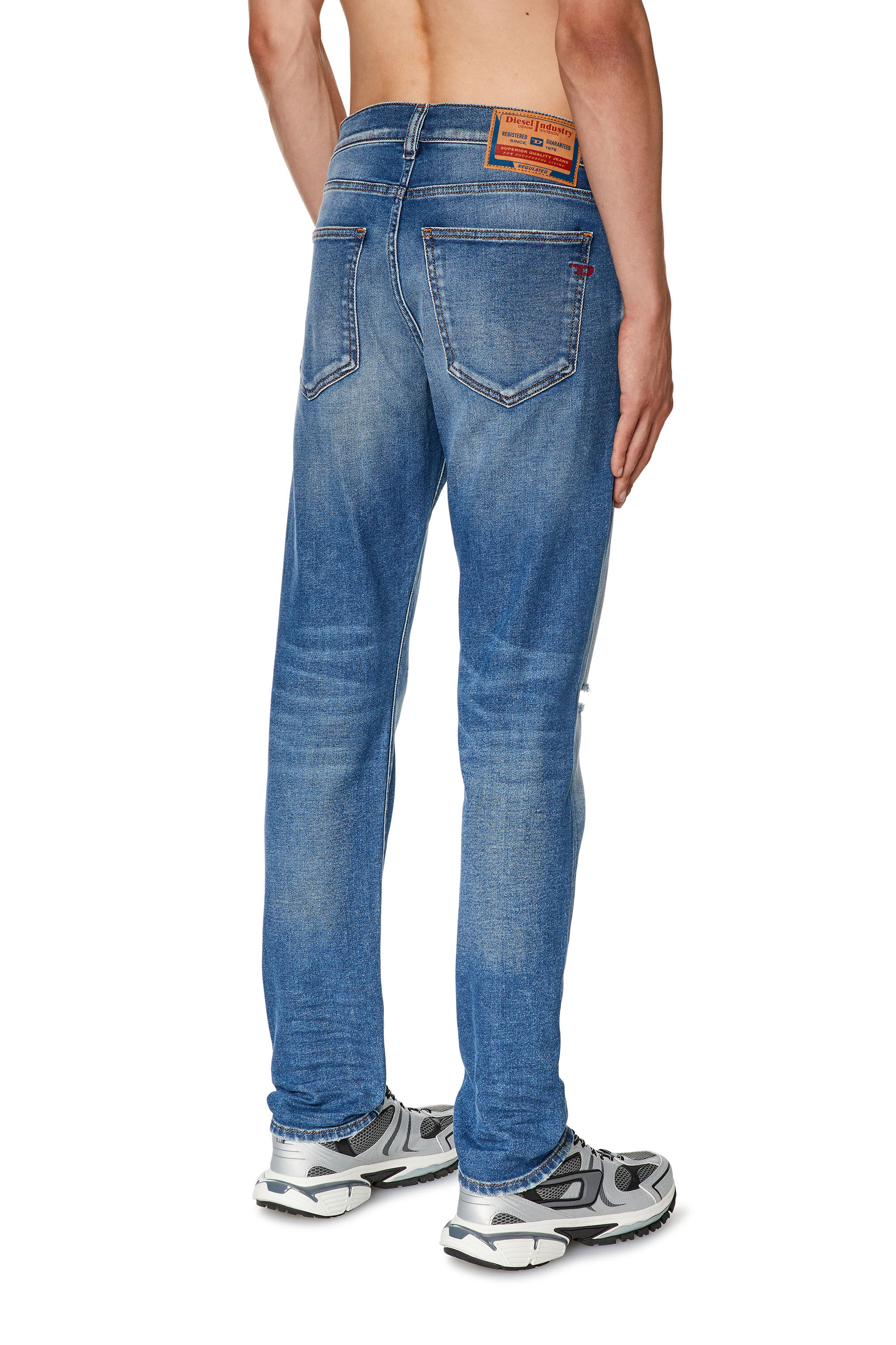 Diesel - Slim Jeans 2019 D-Strukt E9C87, Azul medio - Image 4