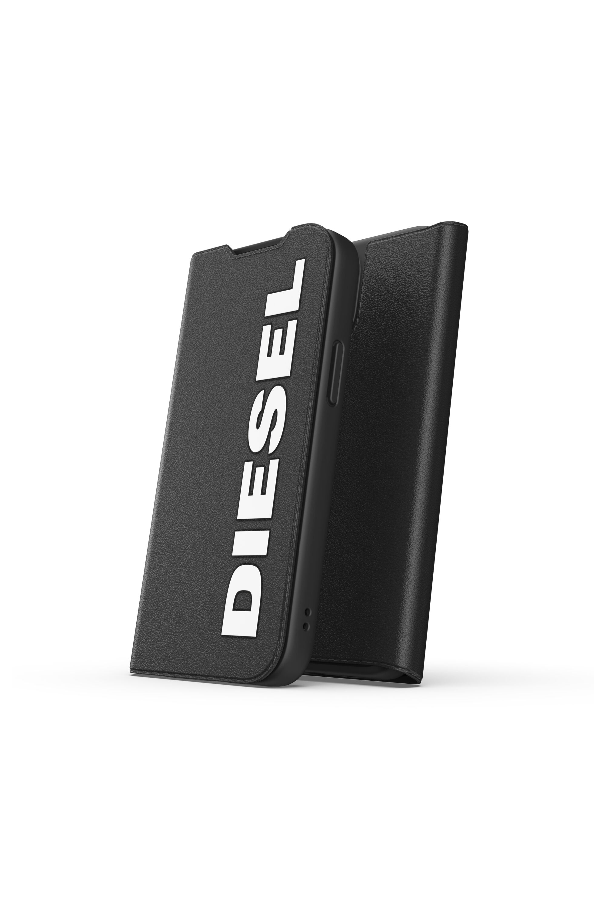 Diesel - 47158 BOOKLET CASE, Funda con tarjetero por iPhone 13/13 Pro Unisex in Negro - 3
