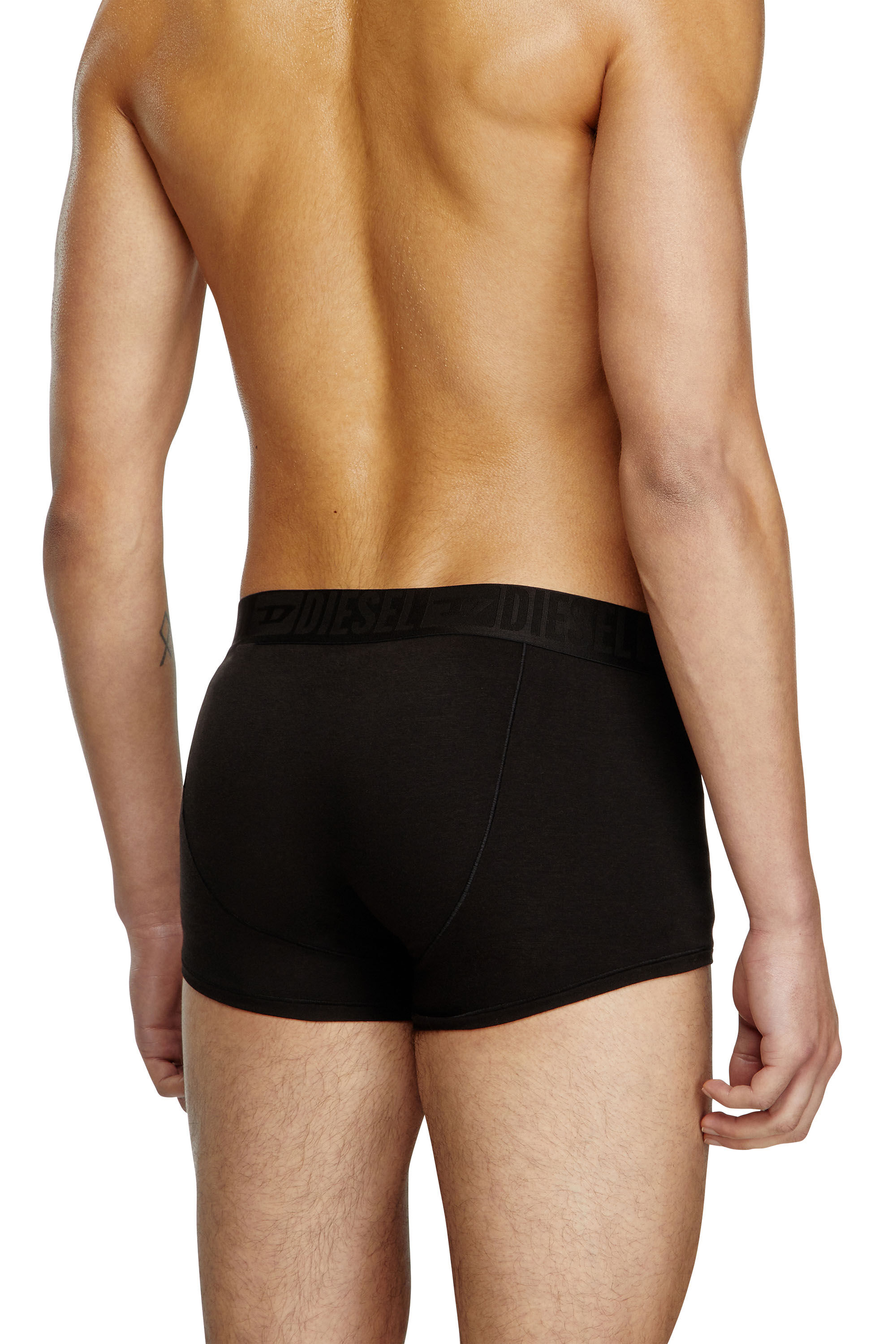 Diesel - BENJAMIN-D-MONO-3PACK, Paquete de tres bóxers lisos Hombre in Negro - 3