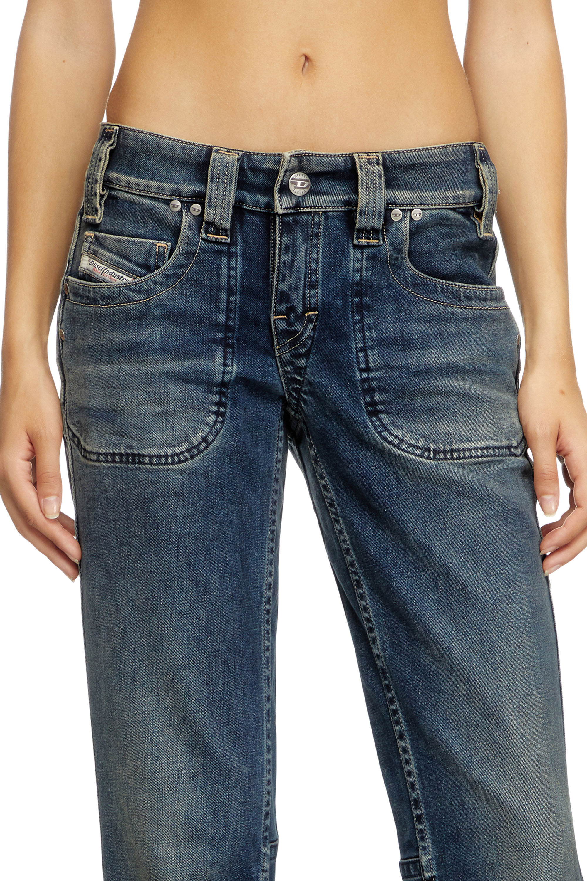 【DIESEL】bootcut jeans d-resh 09j06 デニムパンツ Women's Bootcut Jeans | Medium blue | Diesel D-Resh