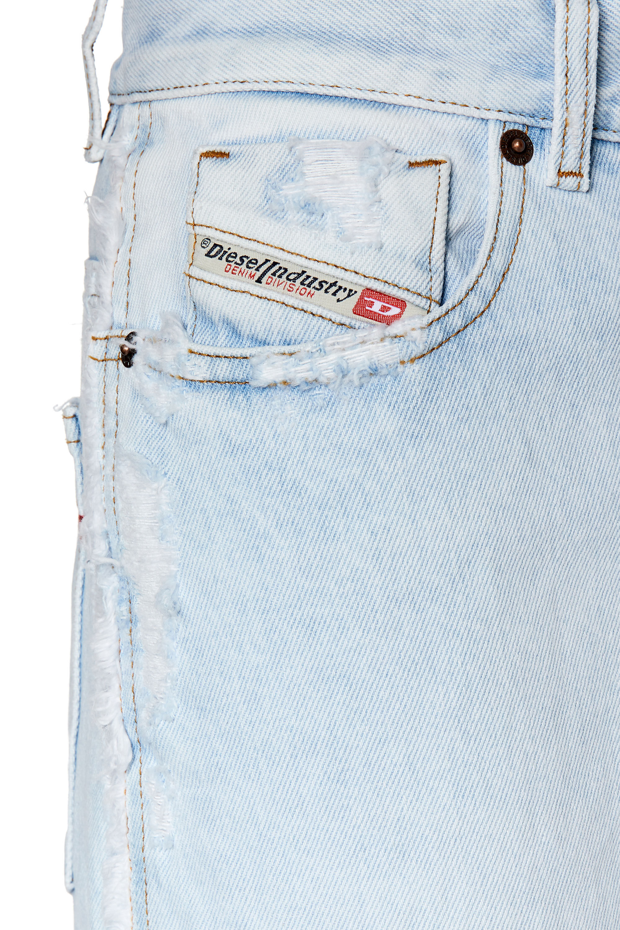 Diesel - Bootcut and Flare Jeans 2000 Widee 007M7, Light Blue - Image 4