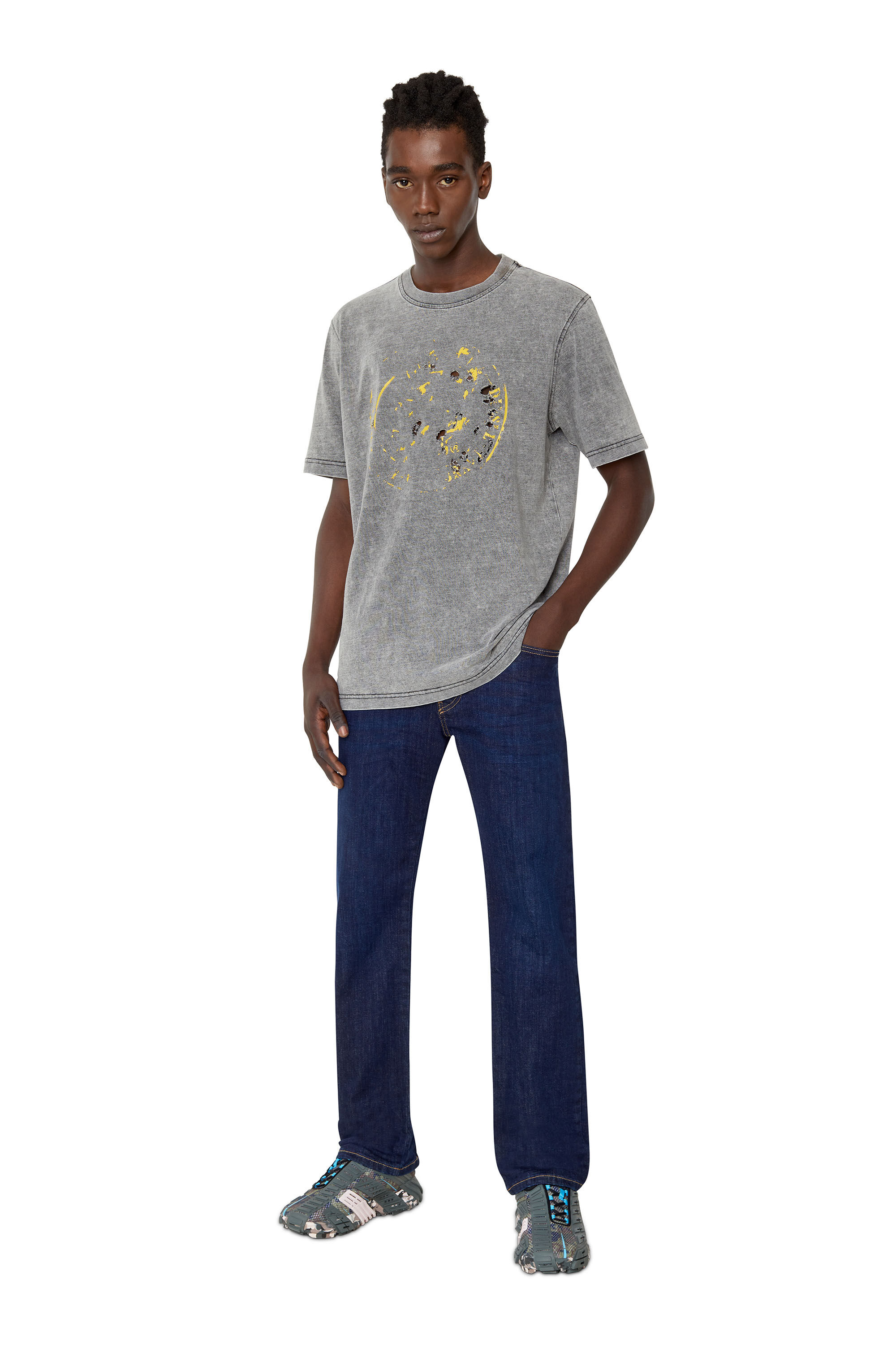 Diesel - Straight Jeans D-Mihtry 0IHAQ, Straight Jeans - D-Mihtry Hombre in Azul marino - 1