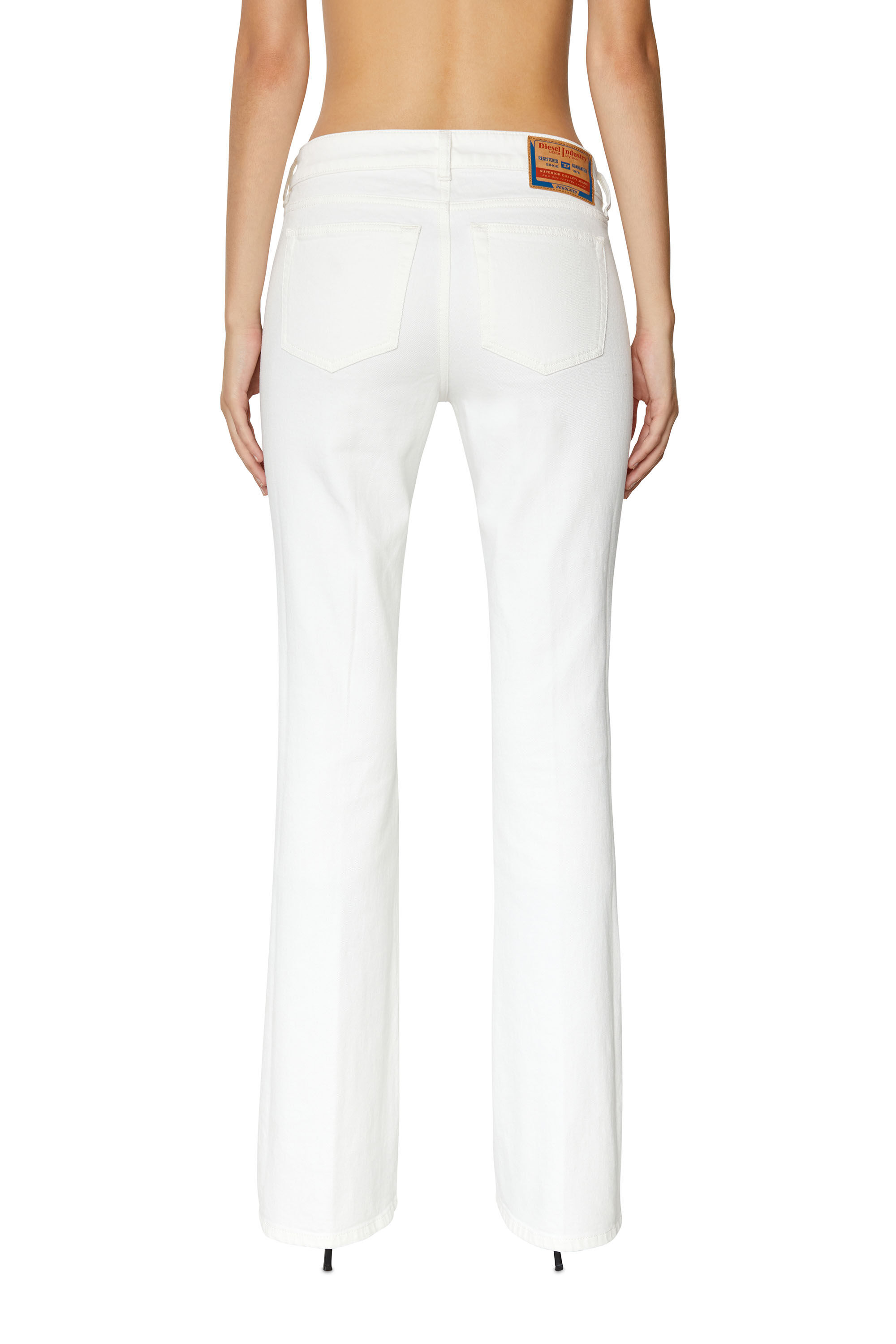 Diesel - 1969 D-EBBEY 09D63 Bootcut and Flare Jeans, Blanco - Image 5