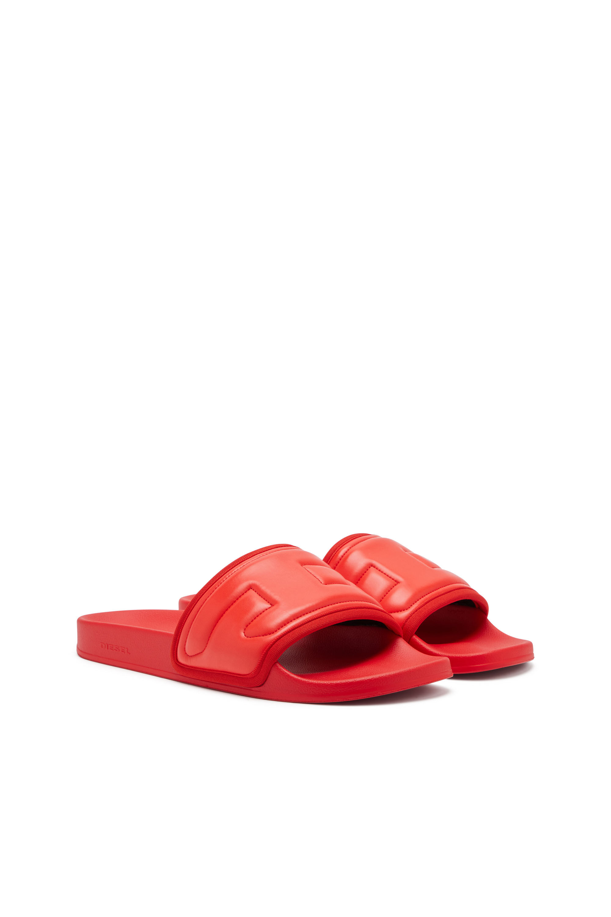 【お気にいる】 slides Pool X: PUF SA-MAYEMI with Diesel | logo D puffy サンダル