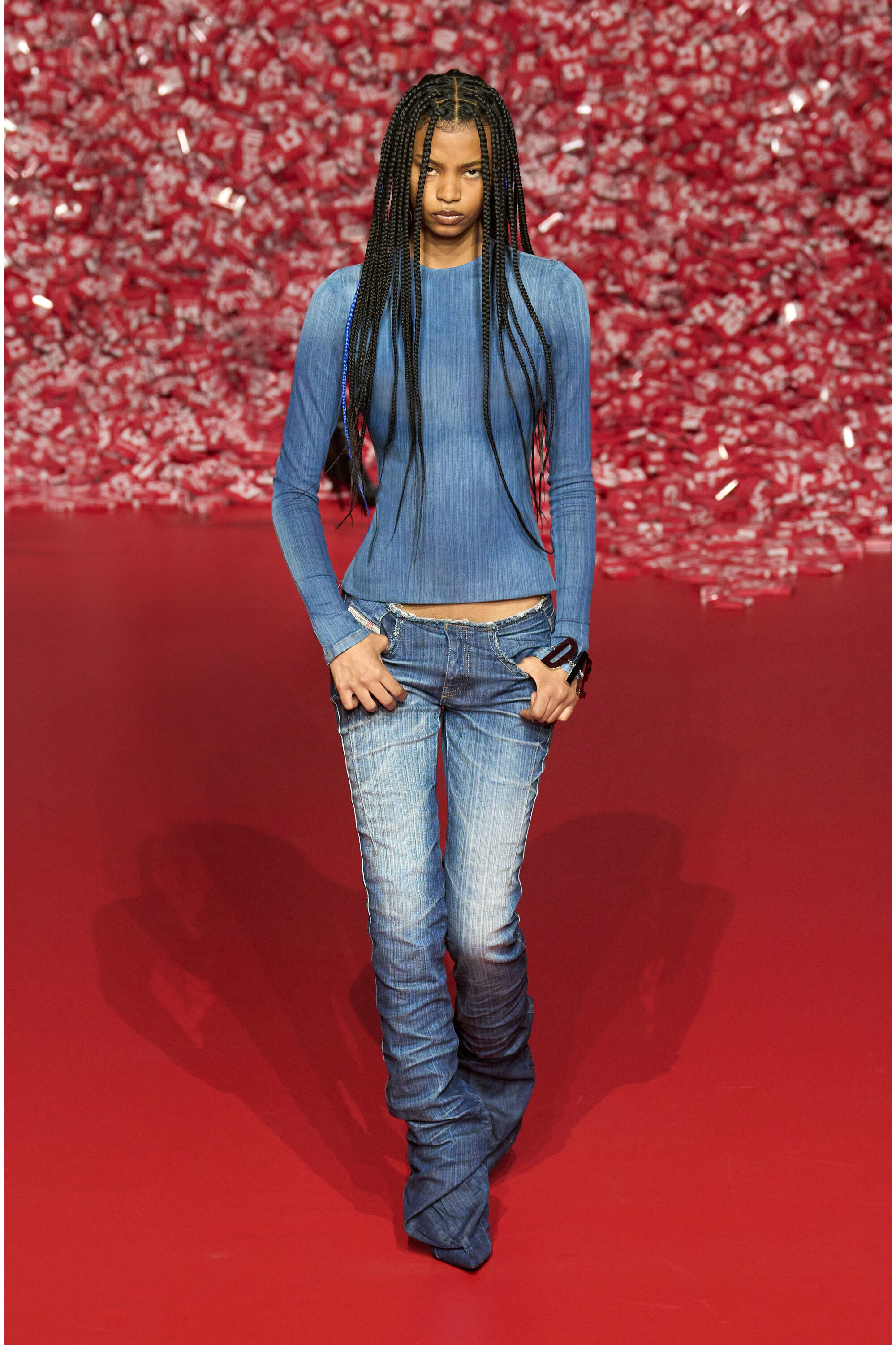 Women's Bootcut Jeans | Dark Blue | Diesel De-Bootcutboot
