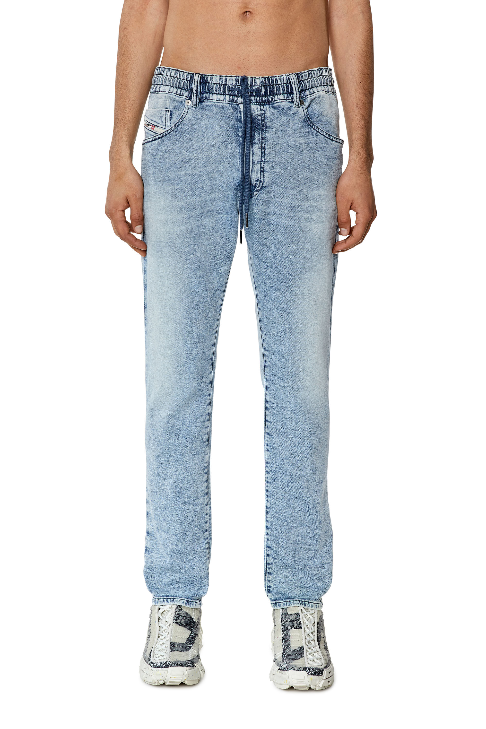 Men's Tapered Jeans | Light Blue | Diesel 2030 D-Krooley