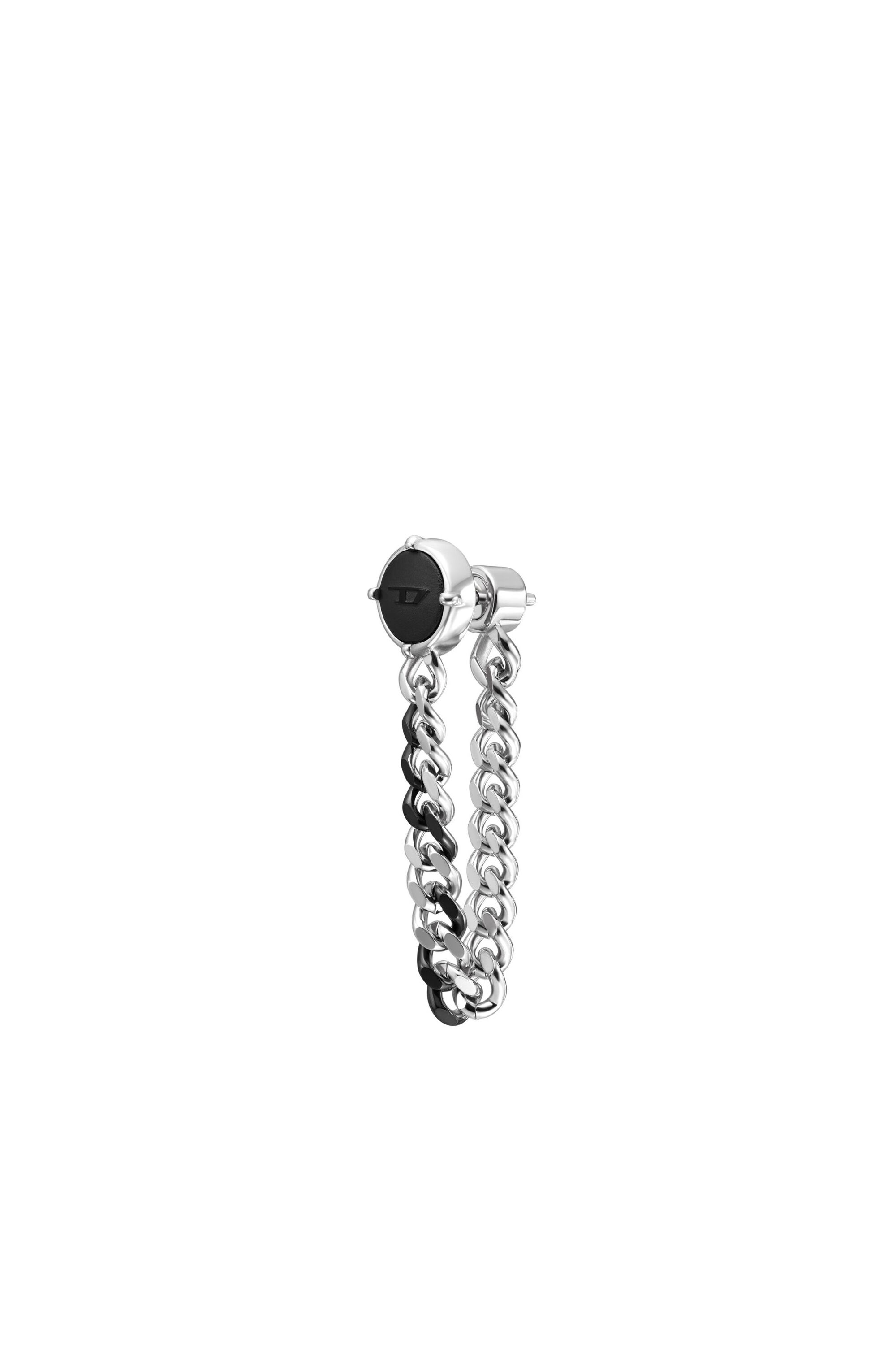 【DIESEL】dx1500 stud earring Women's Stainless steel stud earring | Silver | Diesel