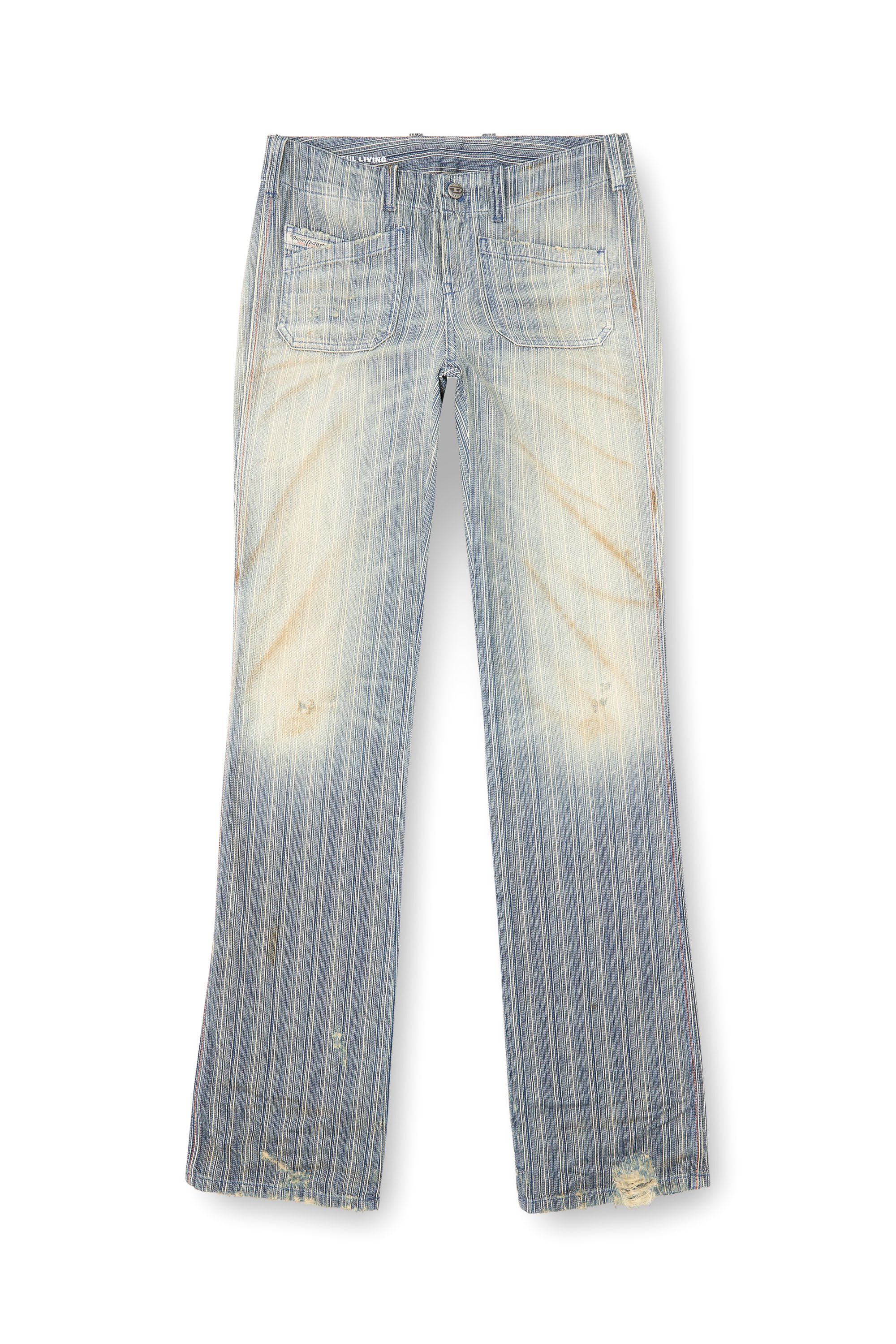 Diesel - Bootcut Jeans D-Keate 09L55 Mujer, Azul medio - 2