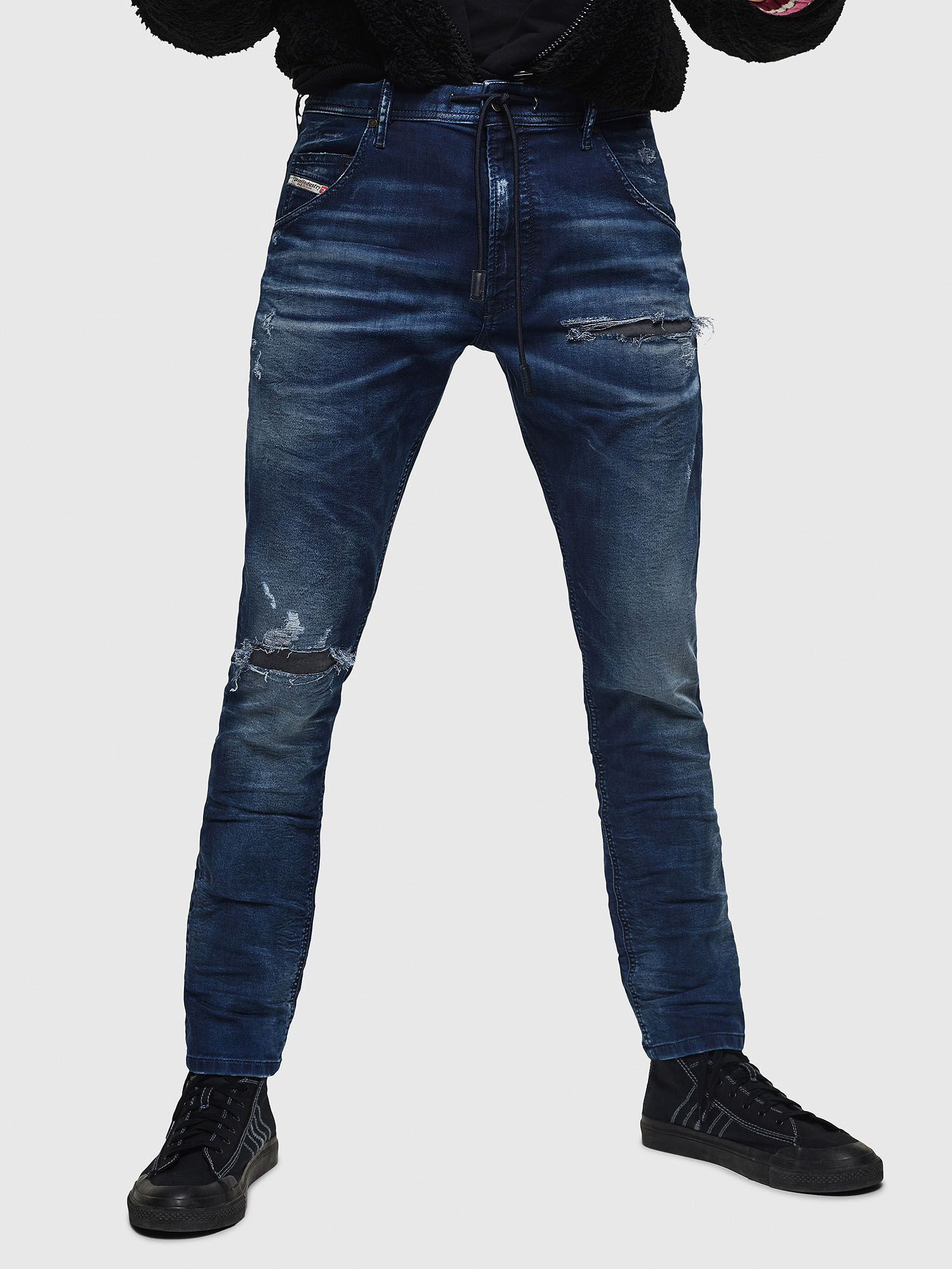 blue jogg jeans