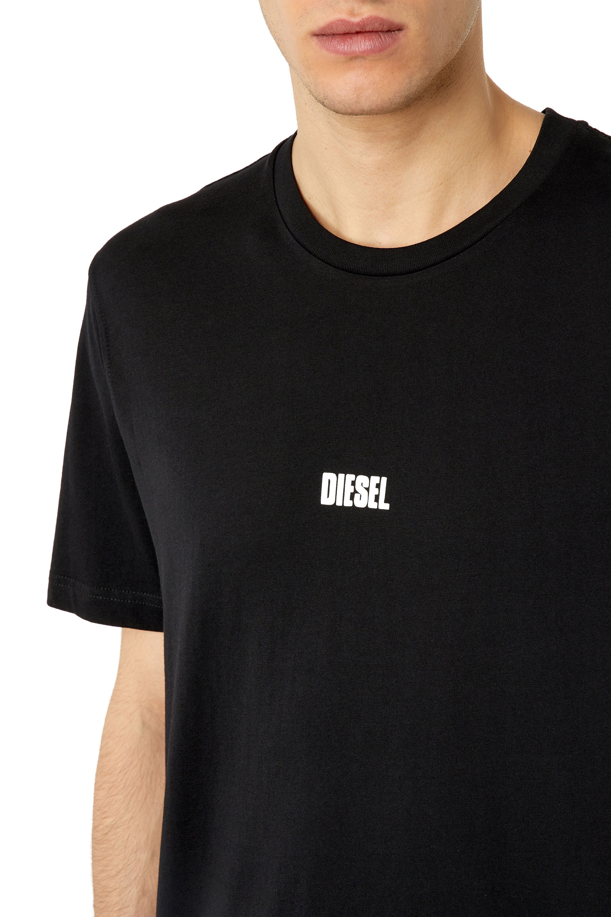 Tシャツ・カットソー DIESEL Men T-shirt Black A113020HGAM 9XX Diesel - T-shirt for Man - Black - A113020HGAM-9XX | FRMODA.COM