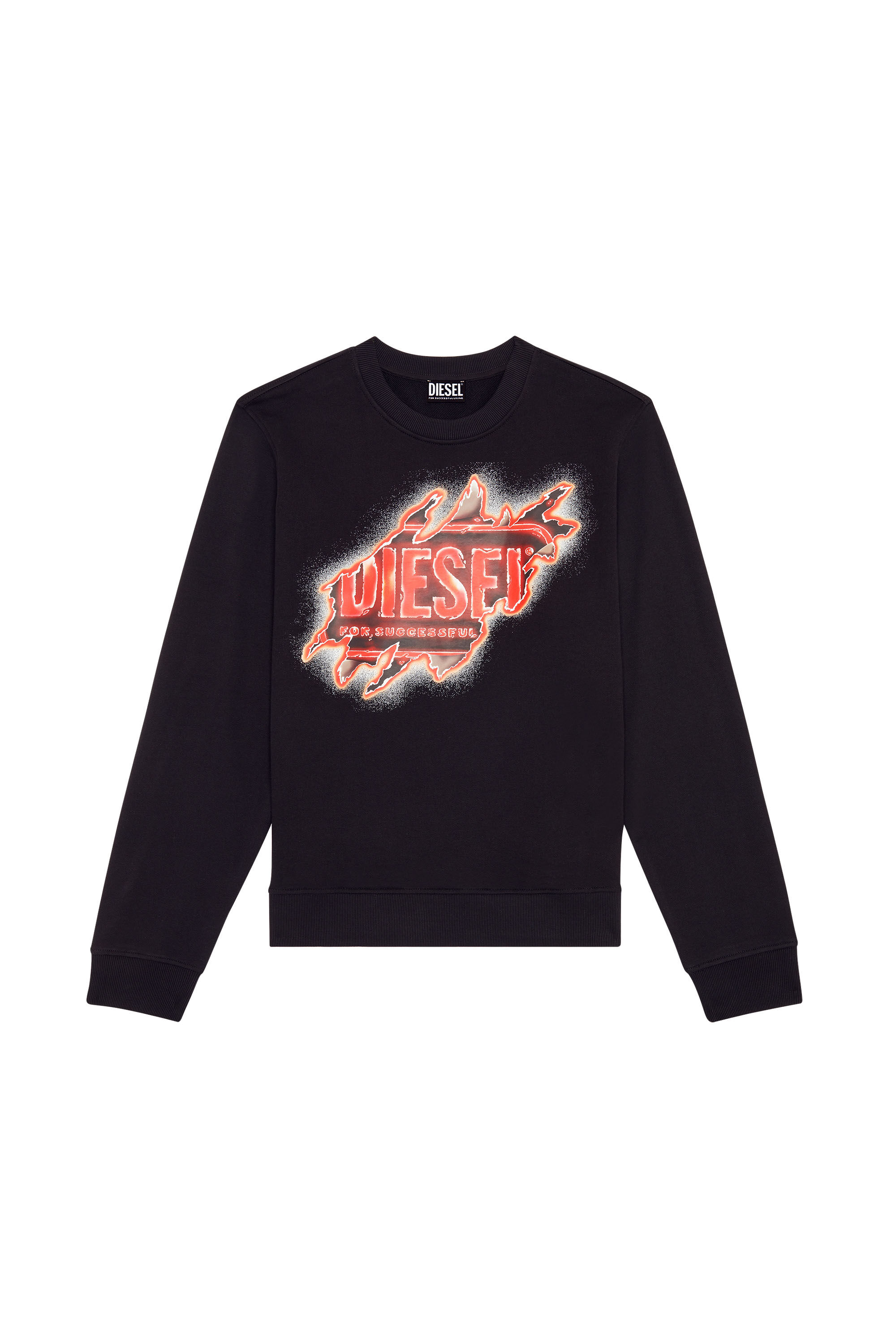 Diesel peel sale logo sweatshirt