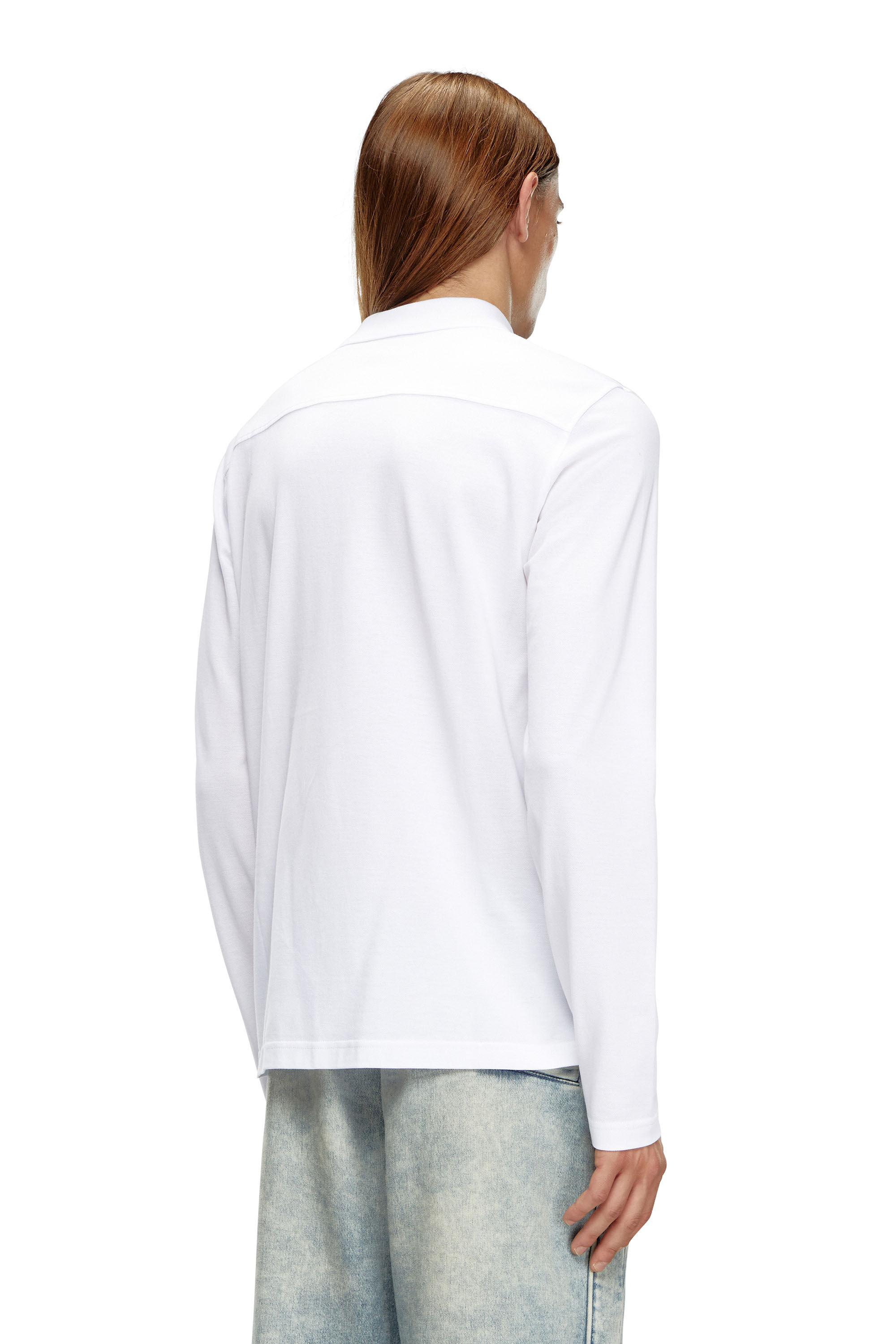 T-SMITH-LS-DOVAL-PJ Man: Long-sleeve polo shirt | Diesel