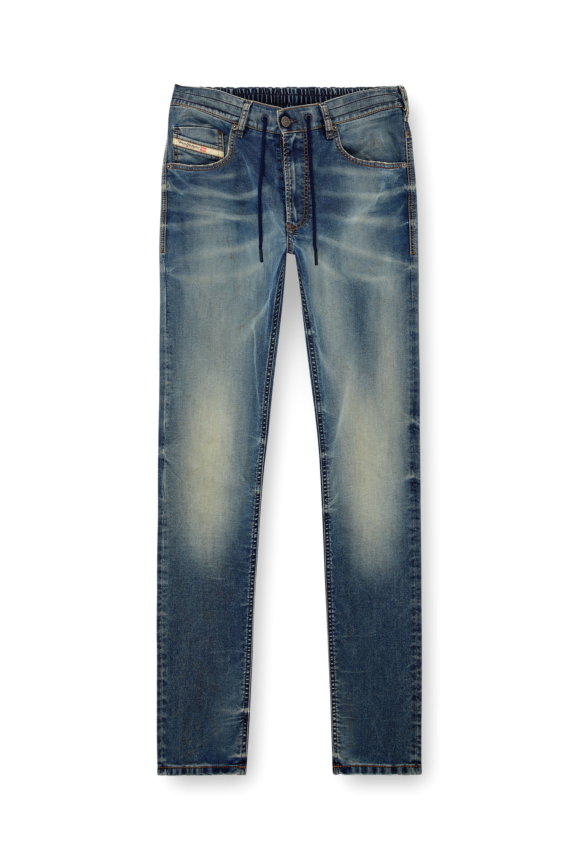 Men's Regular Jeans | Medium blue | Diesel 2030 D-Krooley Men's Regular Jeans | Medium blue | Diesel 2030 D-Krooley
