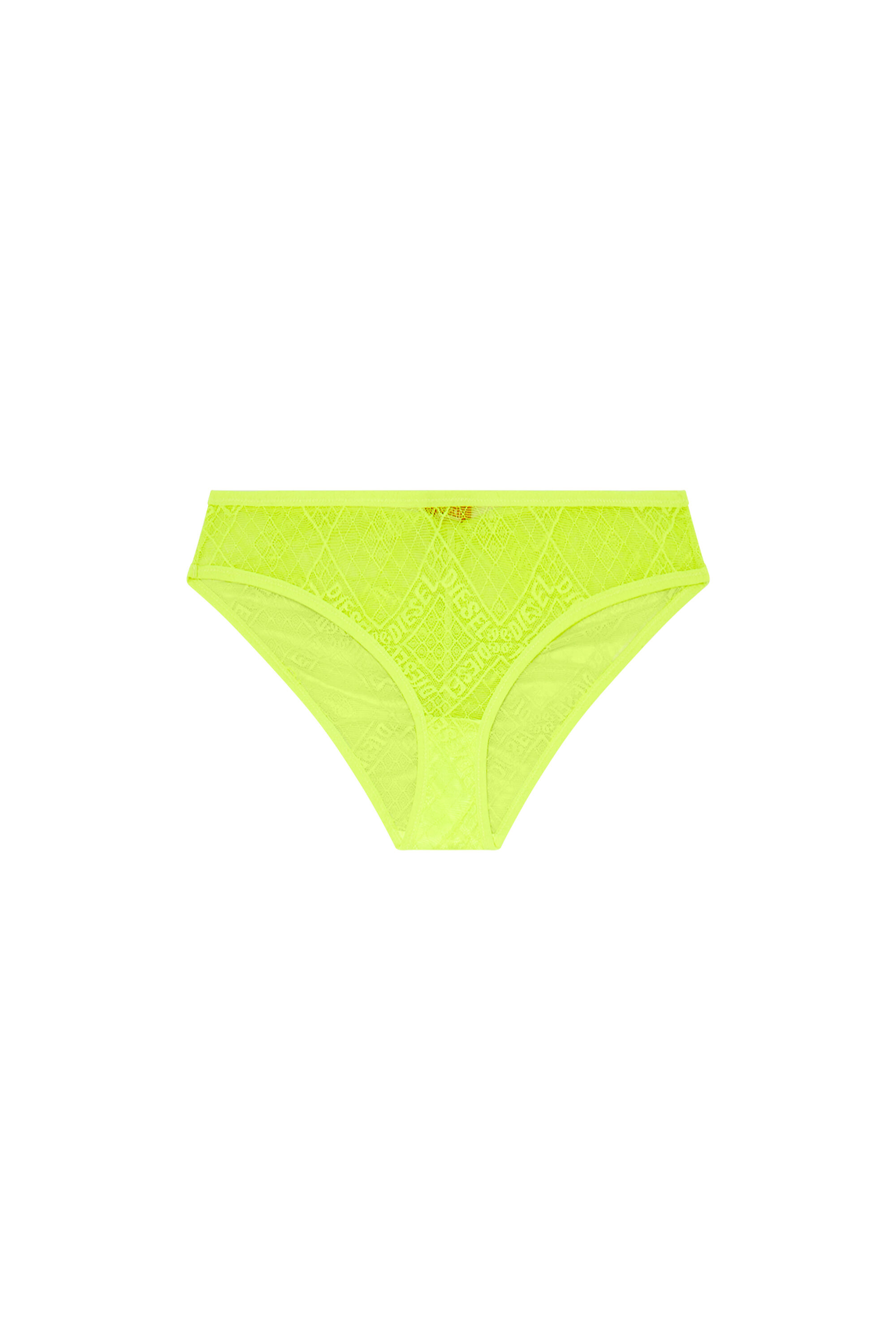 Diesel - UFPN-BONITAS-X, Braguitas hipster de malla elástica Mujer in Amarillo - 4