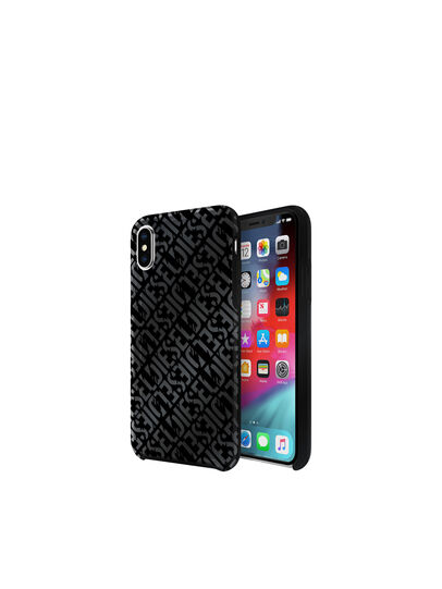 DIESEL PRINTED CO-MOLD CASE FOR IPHONE XS & IPHONE X, Black Diesel - DIESEL PRINTED CO-MOLD CASE FOR IPHONE XS & IPHONE X, Black - Cases - Image 1