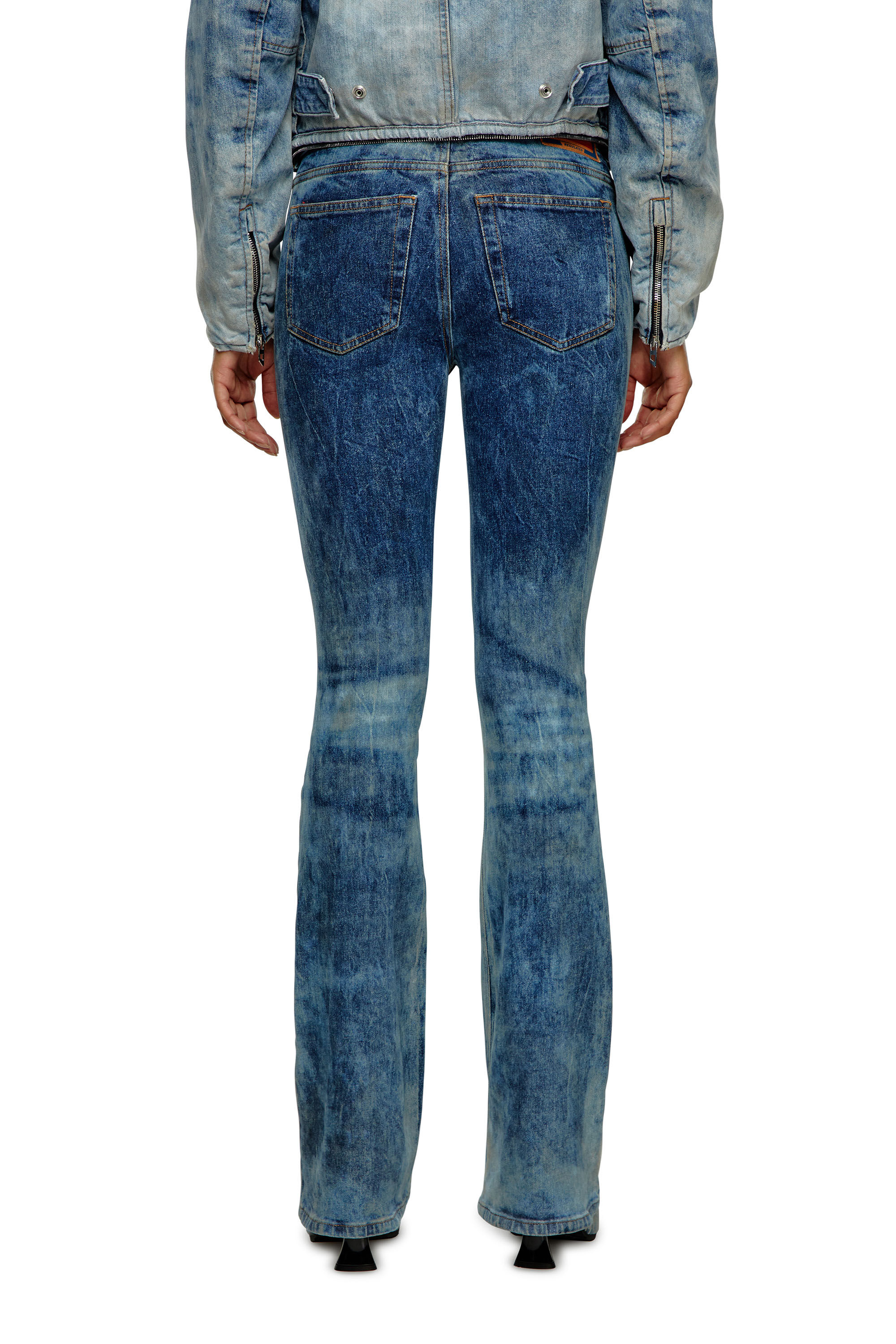 Diesel - Bootcut and Flare Jeans 1969 D-Ebbey 0PGAL, Dark Blue - Image 5