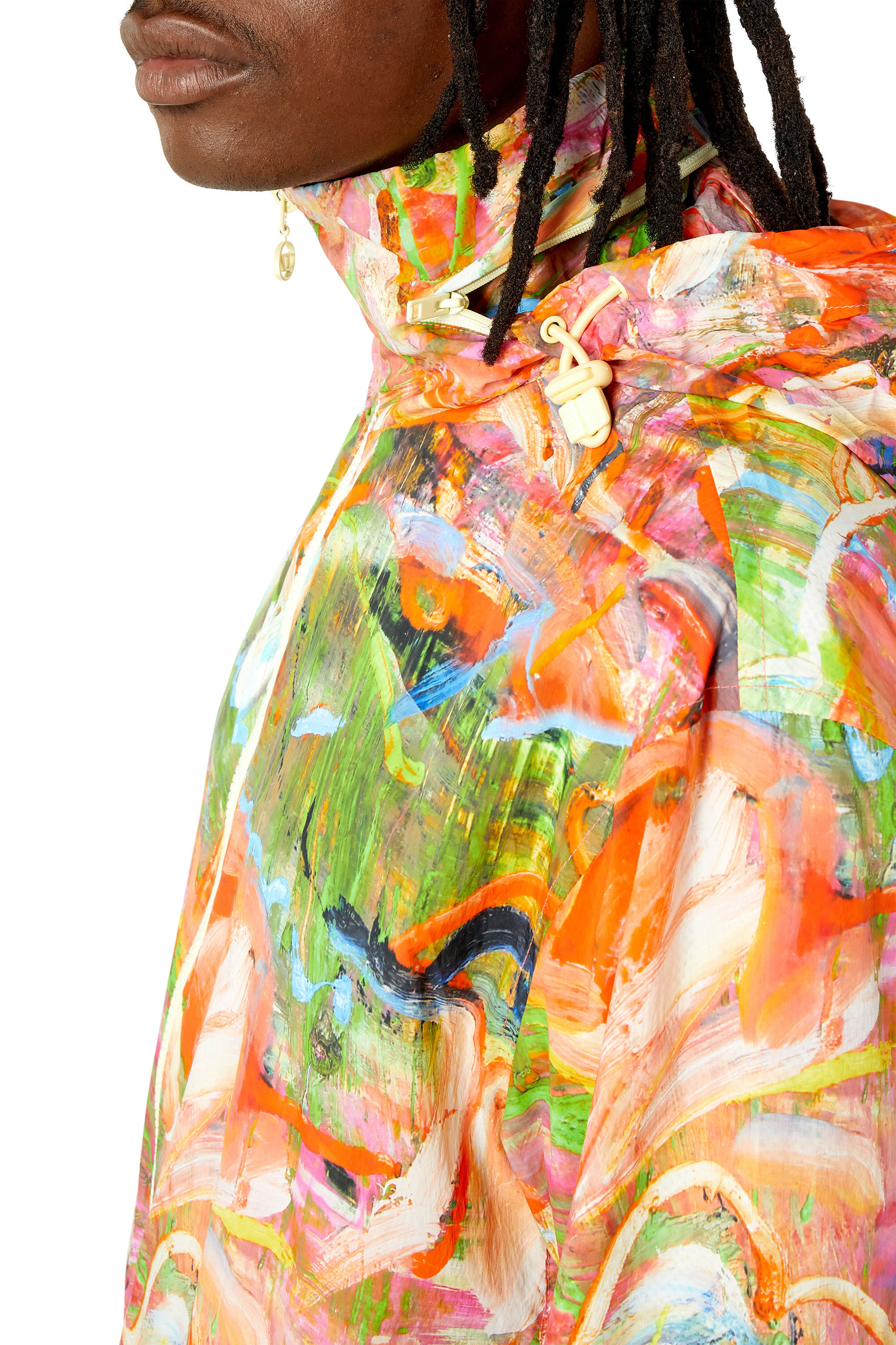 Diesel - J-WARREL-PRINT, Verde/Rojo - Image 4