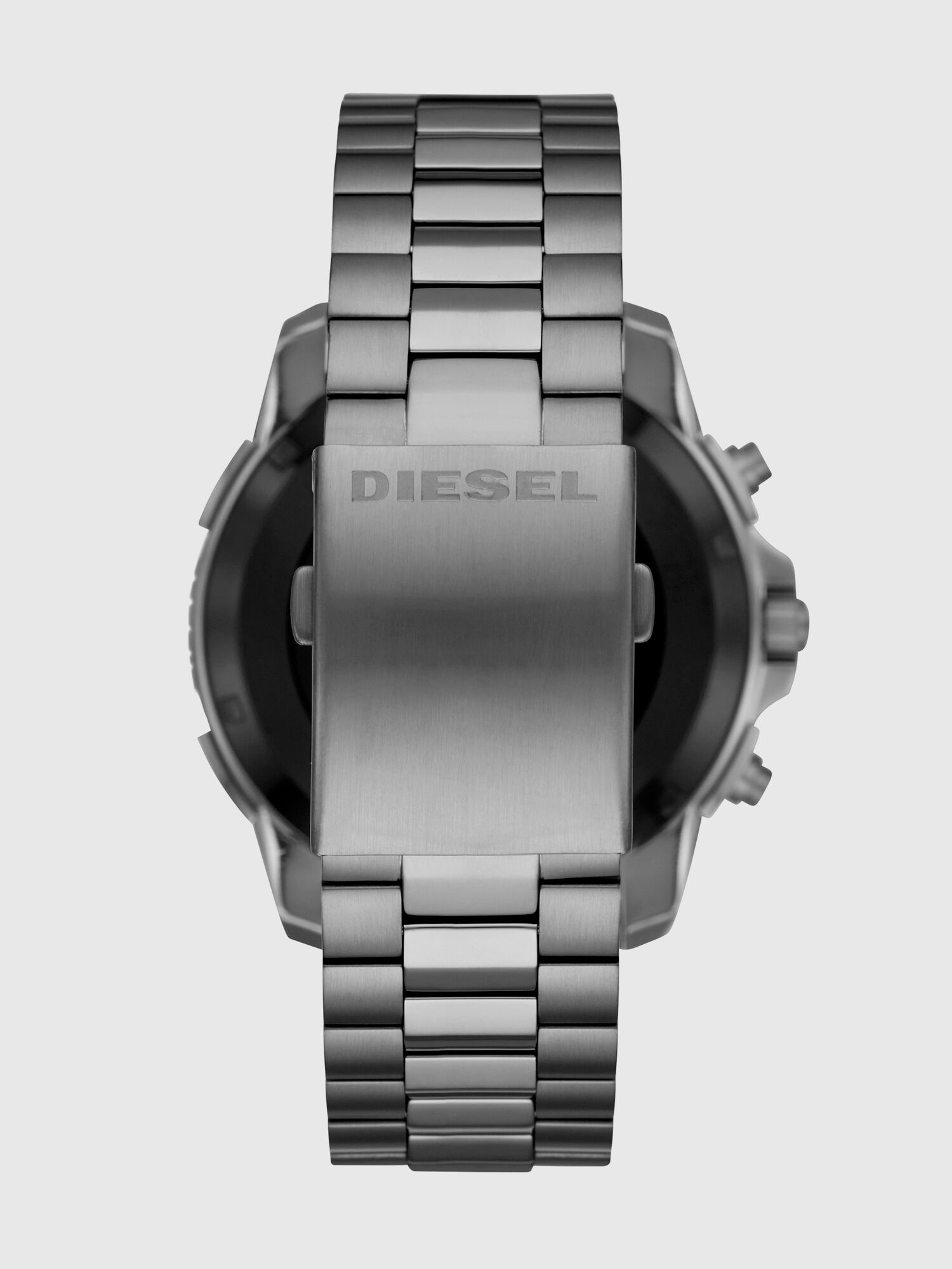 diesel on full guard touchscreen gunmetal stainless steel smartwatch dzt2004