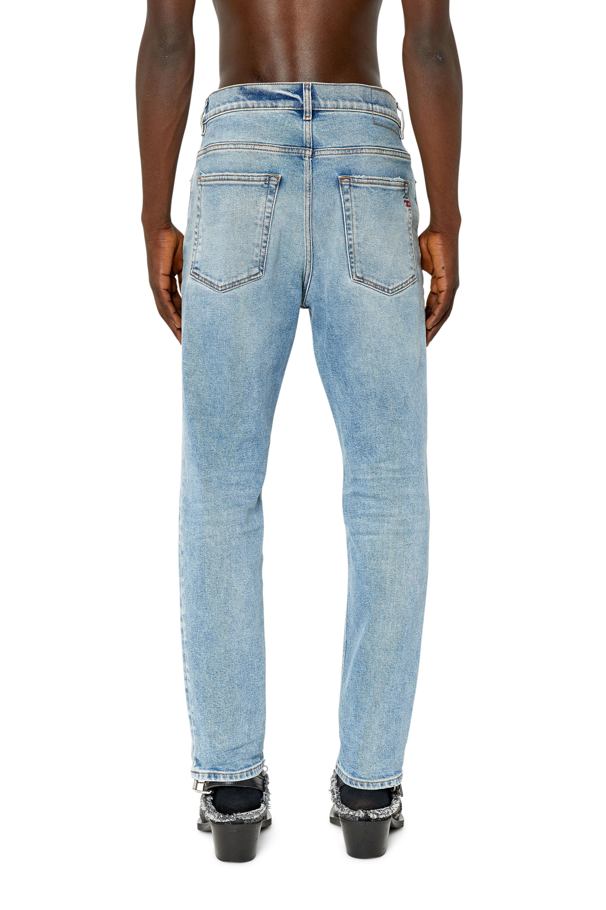 2005 D-FINING Man: tapered with button fly Light blue Jeans | Diesel